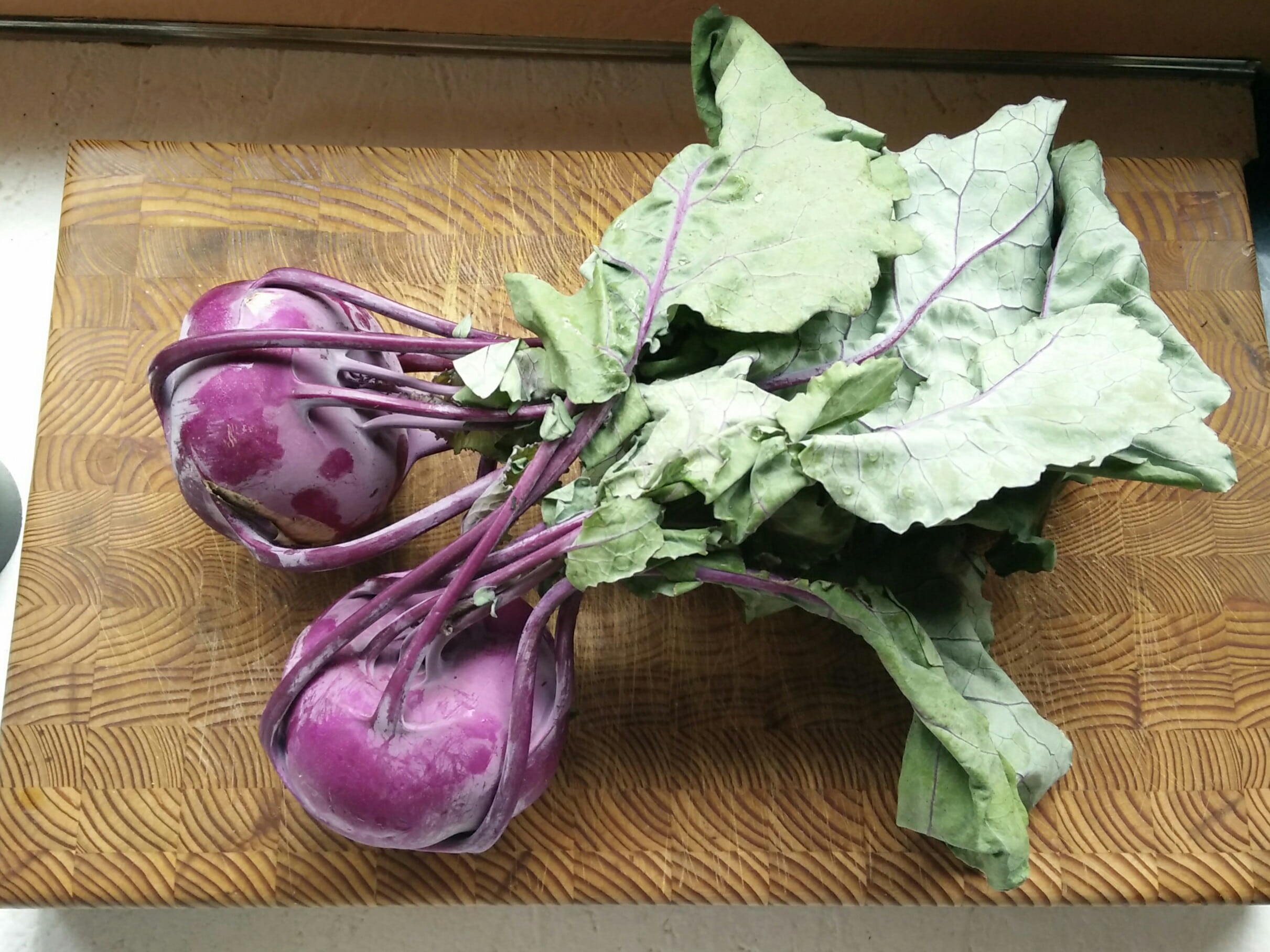 how to eat kohlrabi from csa box farmers market greens and root can you eat kohlrabi greens