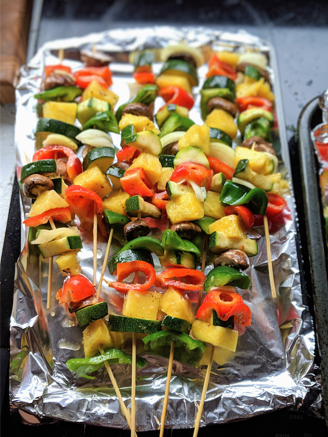 kabobs in the oven