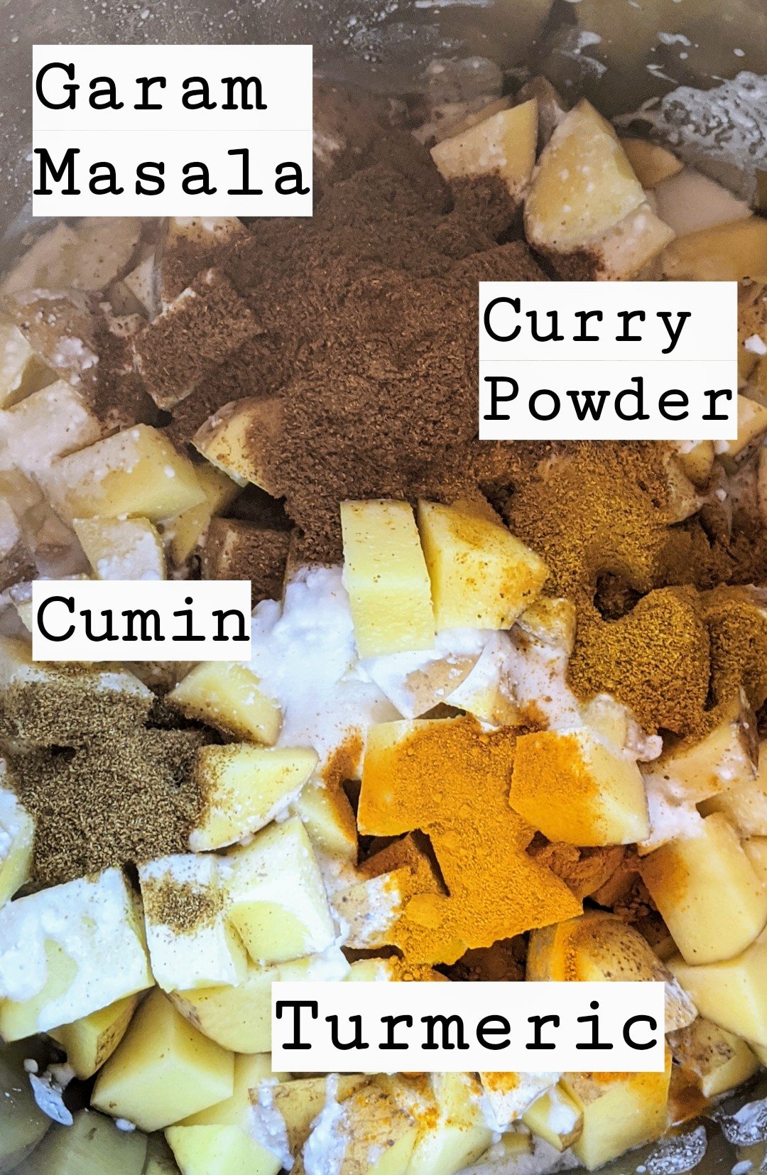 instagram story post on spices garam masala curry powder cumin and turmeric healthy spices to keep in your pantry for indian cooking and health