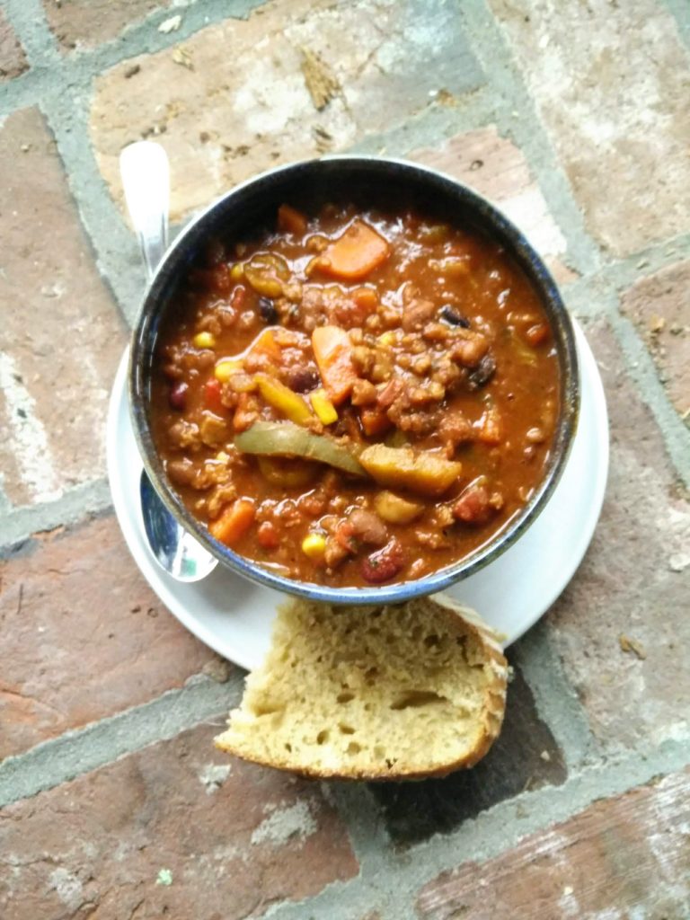 The Best TVP Chili Recipe (Vegan, Gluten Free, High Protein)