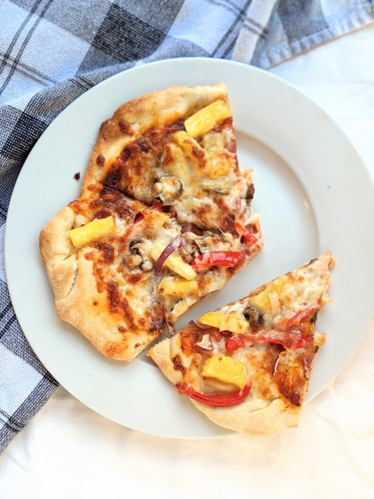 Sourdough Starter Pizza Crust Recipe (Vegan, Dairy Free)