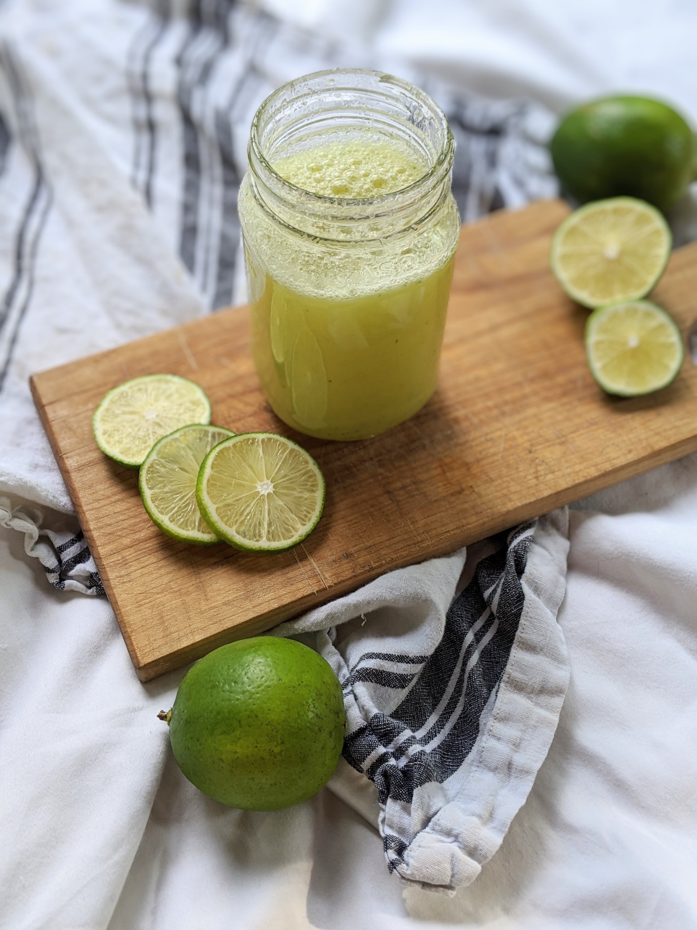 Homemade Lime Cordial Recipe