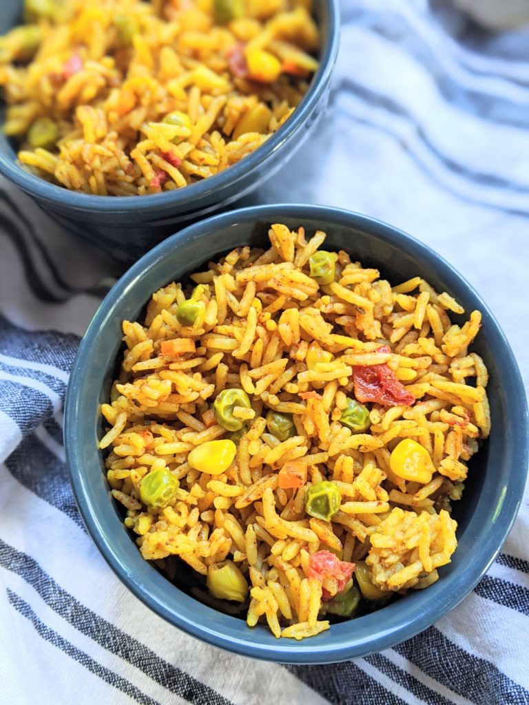 Vegan Instant Pot Mexican Rice Recipe (Gluten Free)