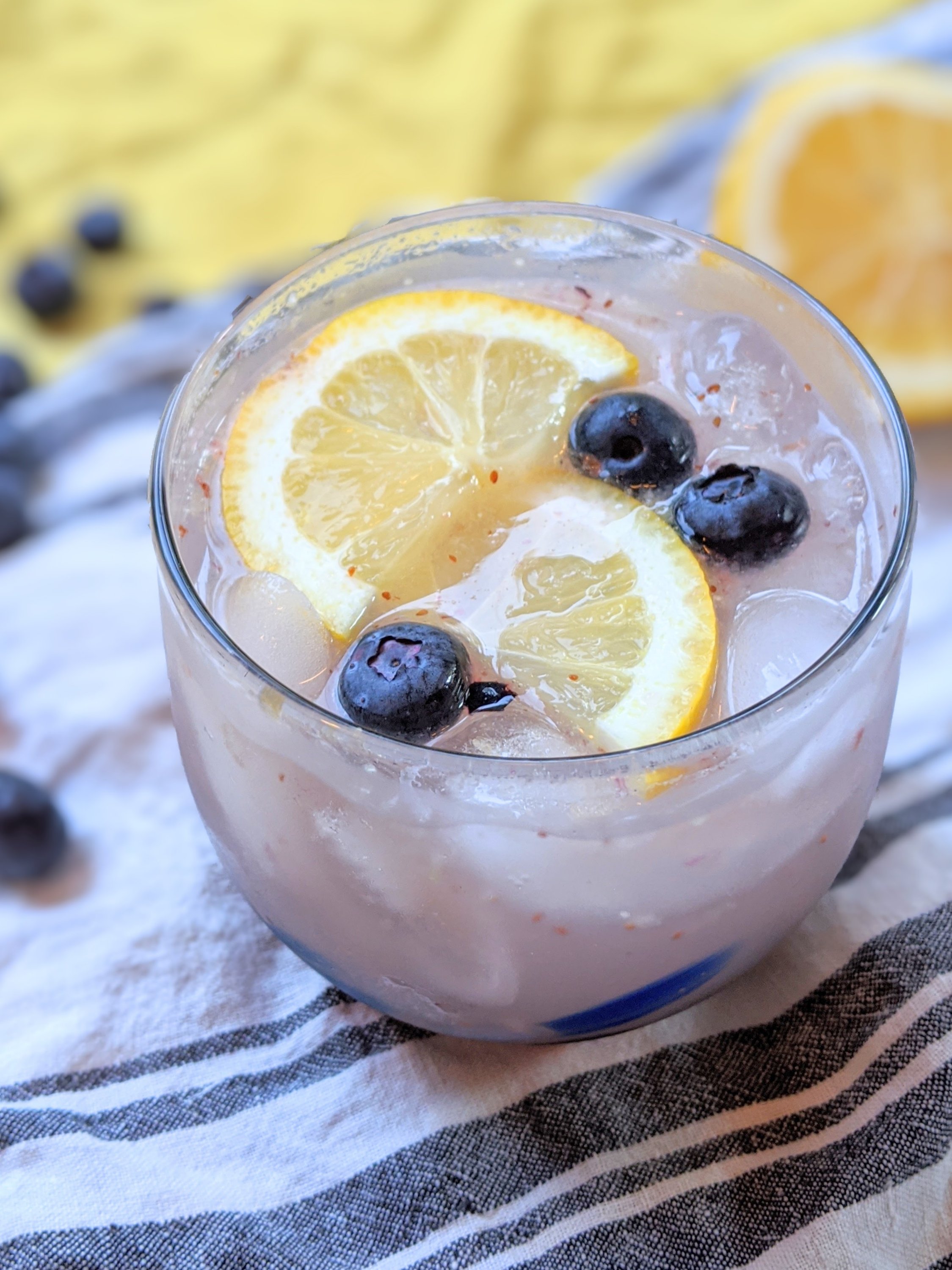 blueberry gin gimlet recipe cocktails with blueberries