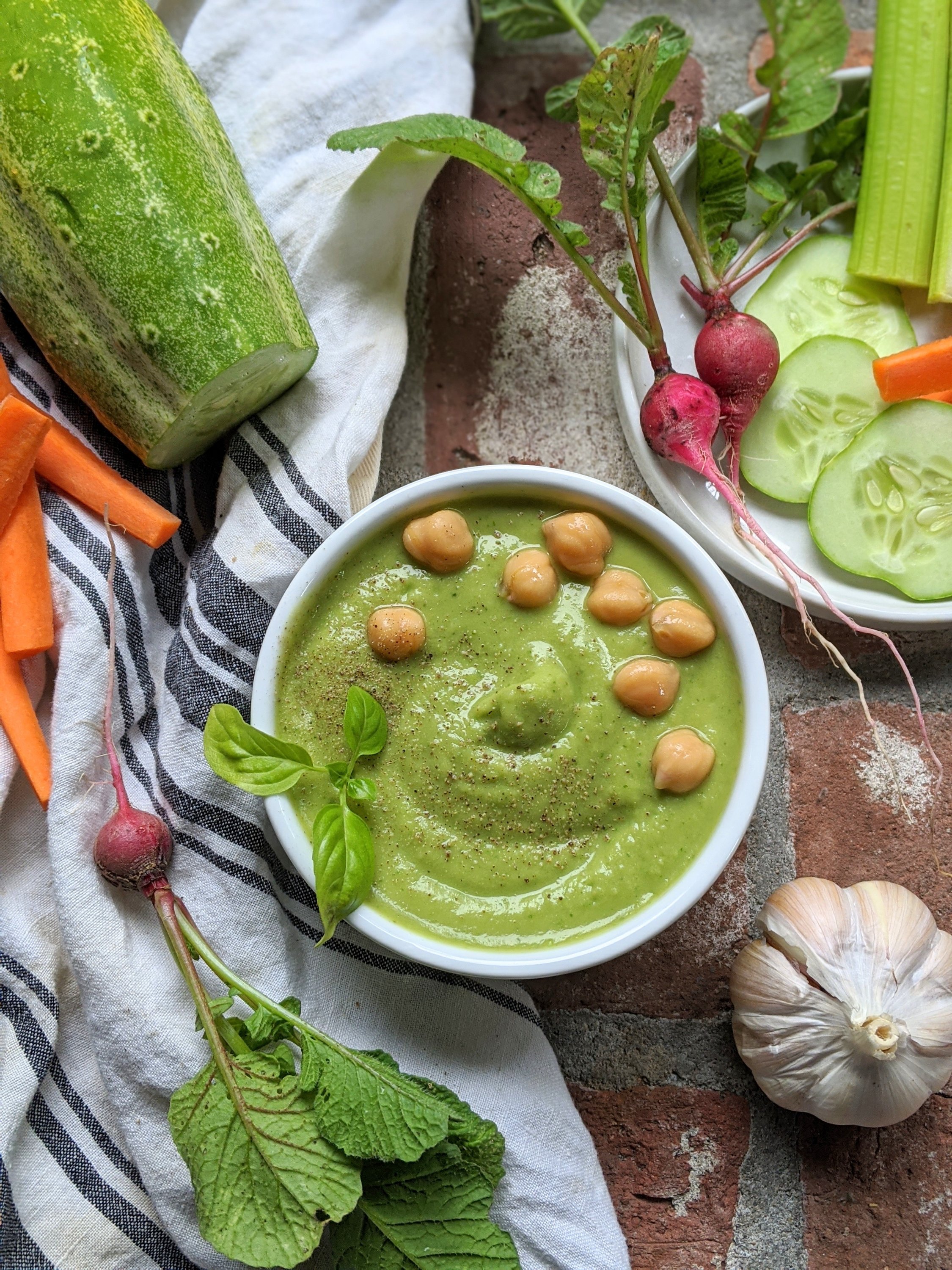 green garden hummus recipe healthy veggie hummus with kale fresh herbs