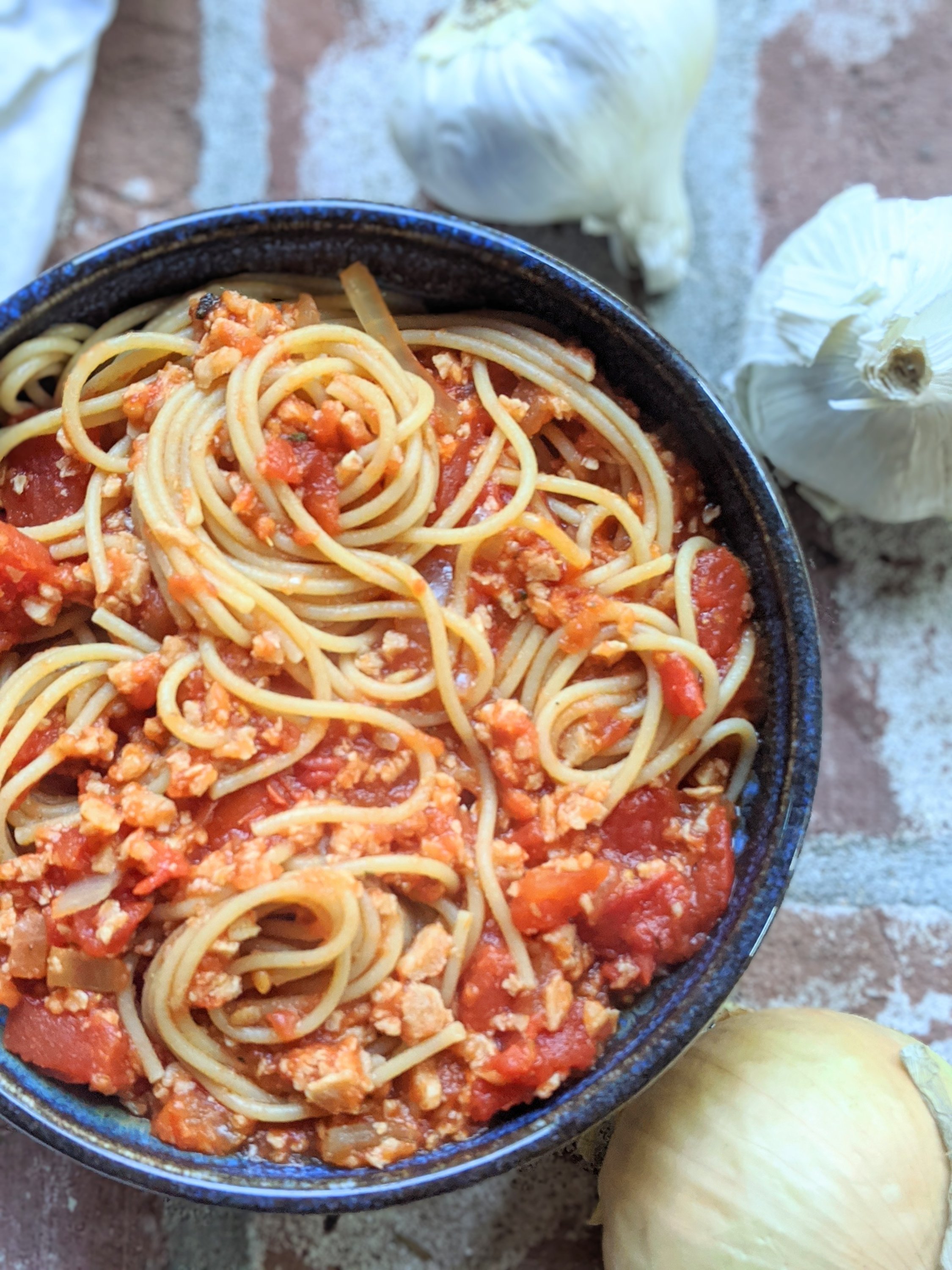 vegan meat sauce for pasta recipe bolognese meaty sauce vegetarian gluten free pasta bolognese spag bol recipe at home plant based protein tvp