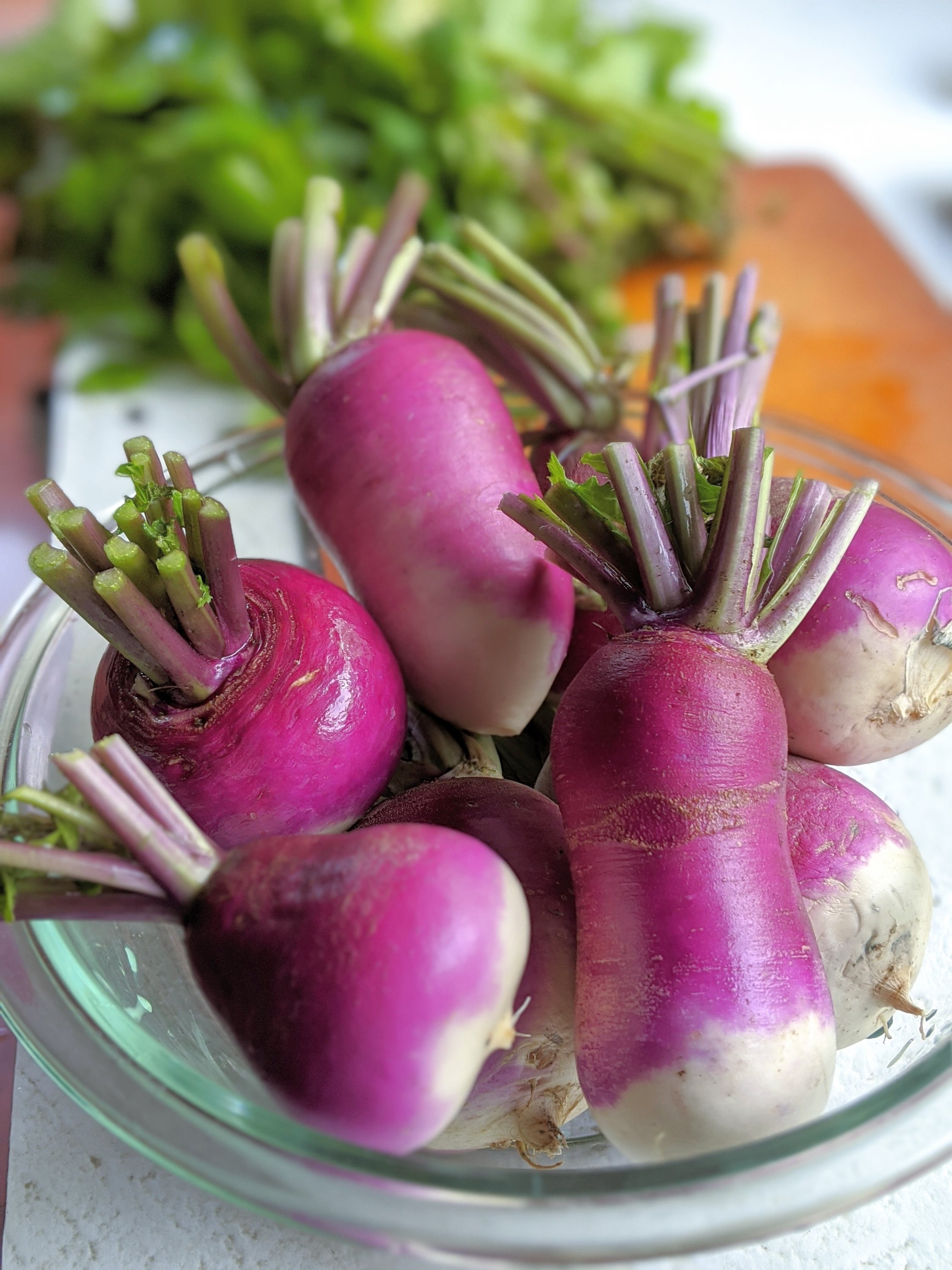 what to make with turnips from your garden/ easy healthy yummy mashed turnips recipe with garlic and spices