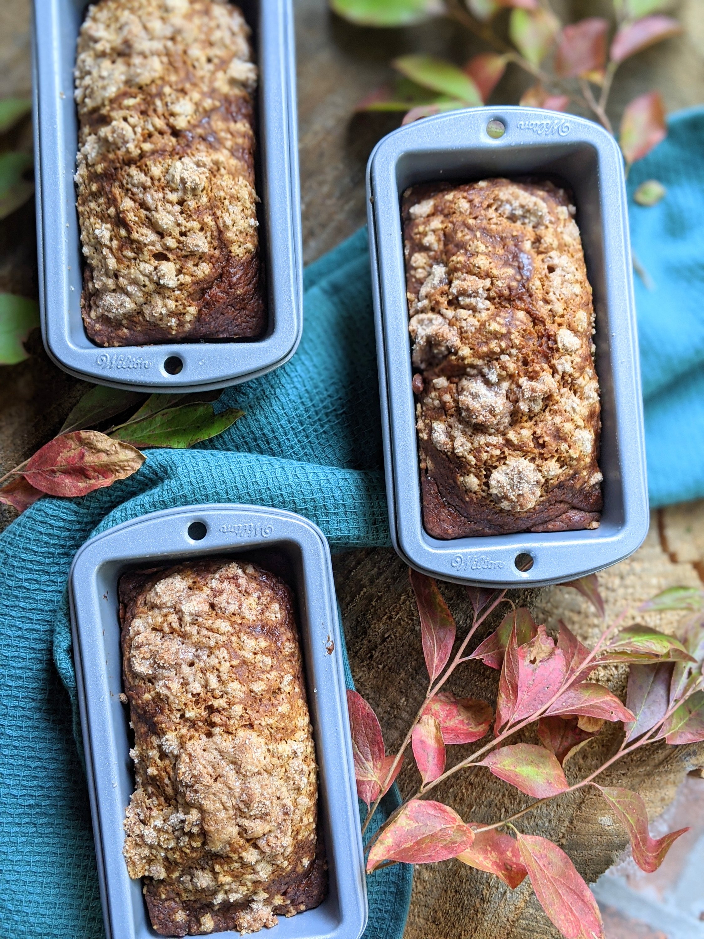 egg free pumpkin bread recipe eggless dairy free vegan vegetarian pumpkin bread with pumpkin puree made from scratch healthy fall hostess gifts to bake or make diy baking gifts