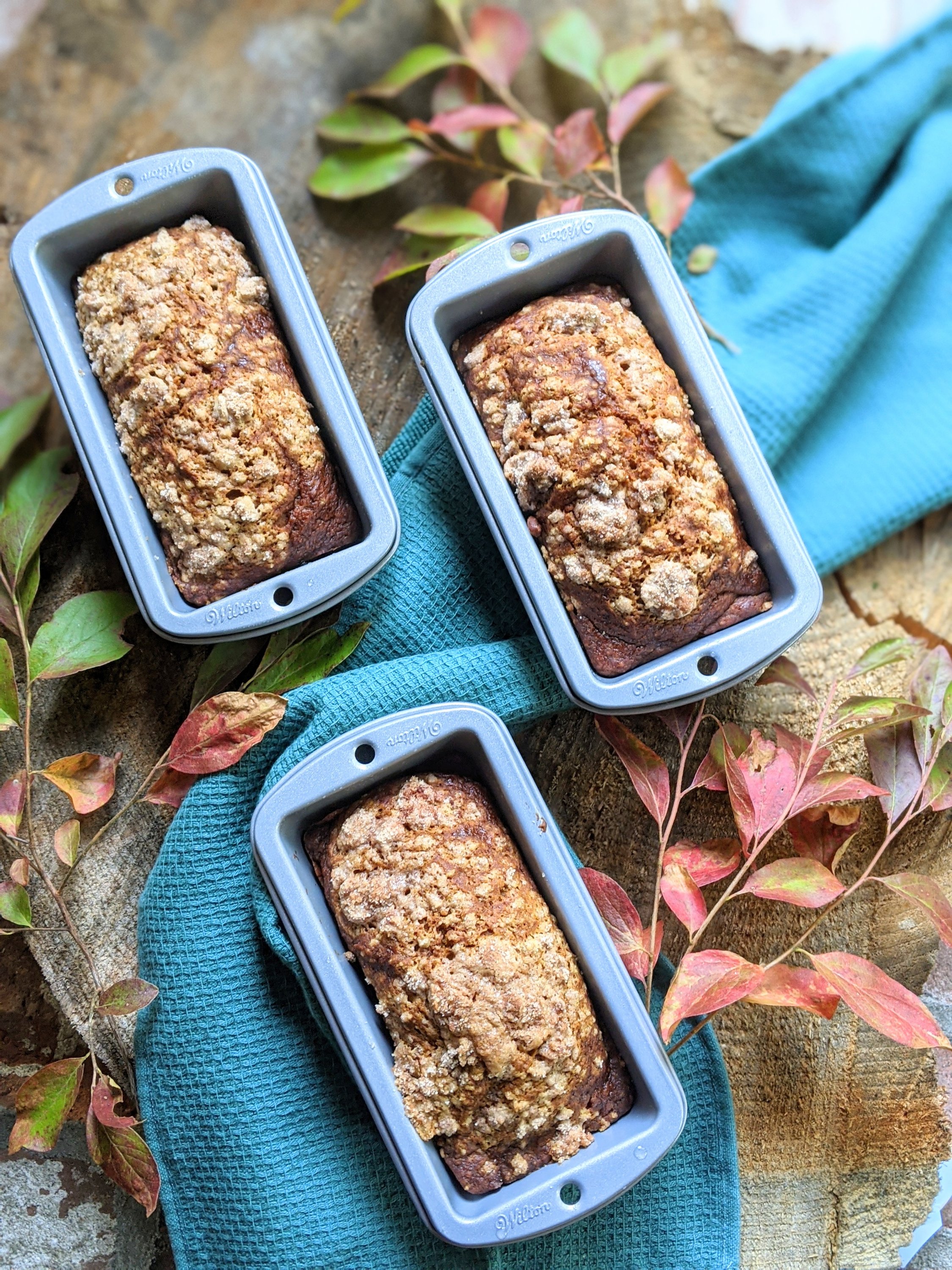 recpies for mini loaf pans vegan pumpkin breads healthy vegetarian gluten free option egg free dairy free recipes for fall autumn weather
