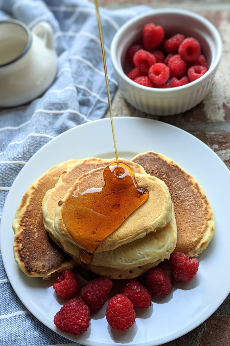 pantry pancakes recipe healthy vegan gluten free pantry staples ingredients pantry staple oat milk pancakes