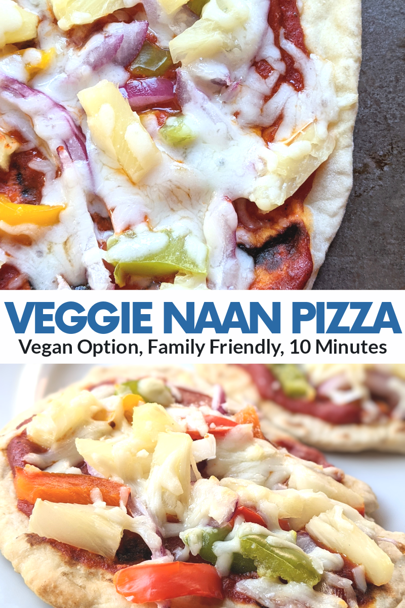 vegetable naan pizza vegetarian healthy dinners kids will love 10 minute recipes homemade pizza with naan crust