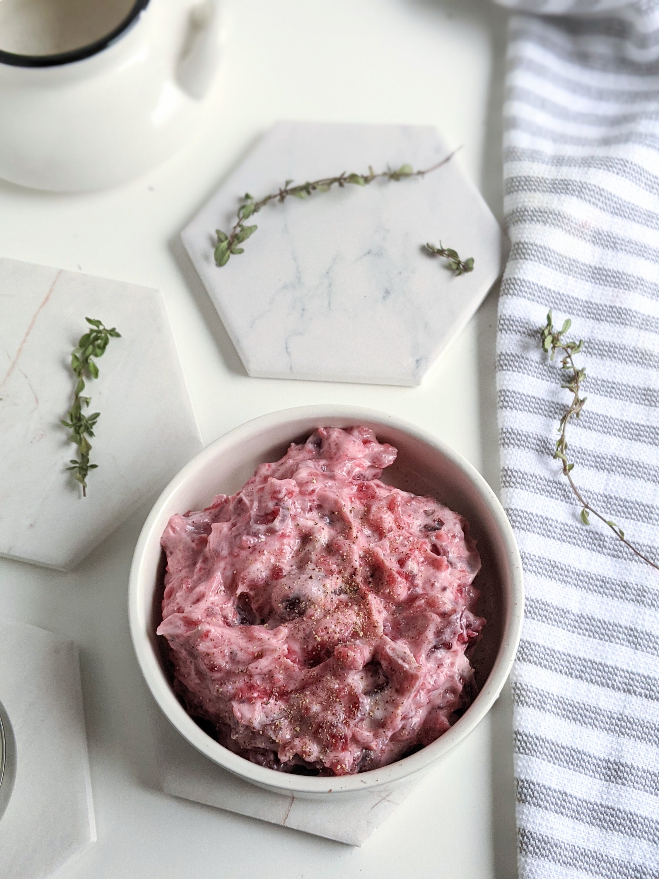 branberry mayo recipe vegan gluten free made with leftover cranberry sauce recipes healthy with garlic herbs and spices