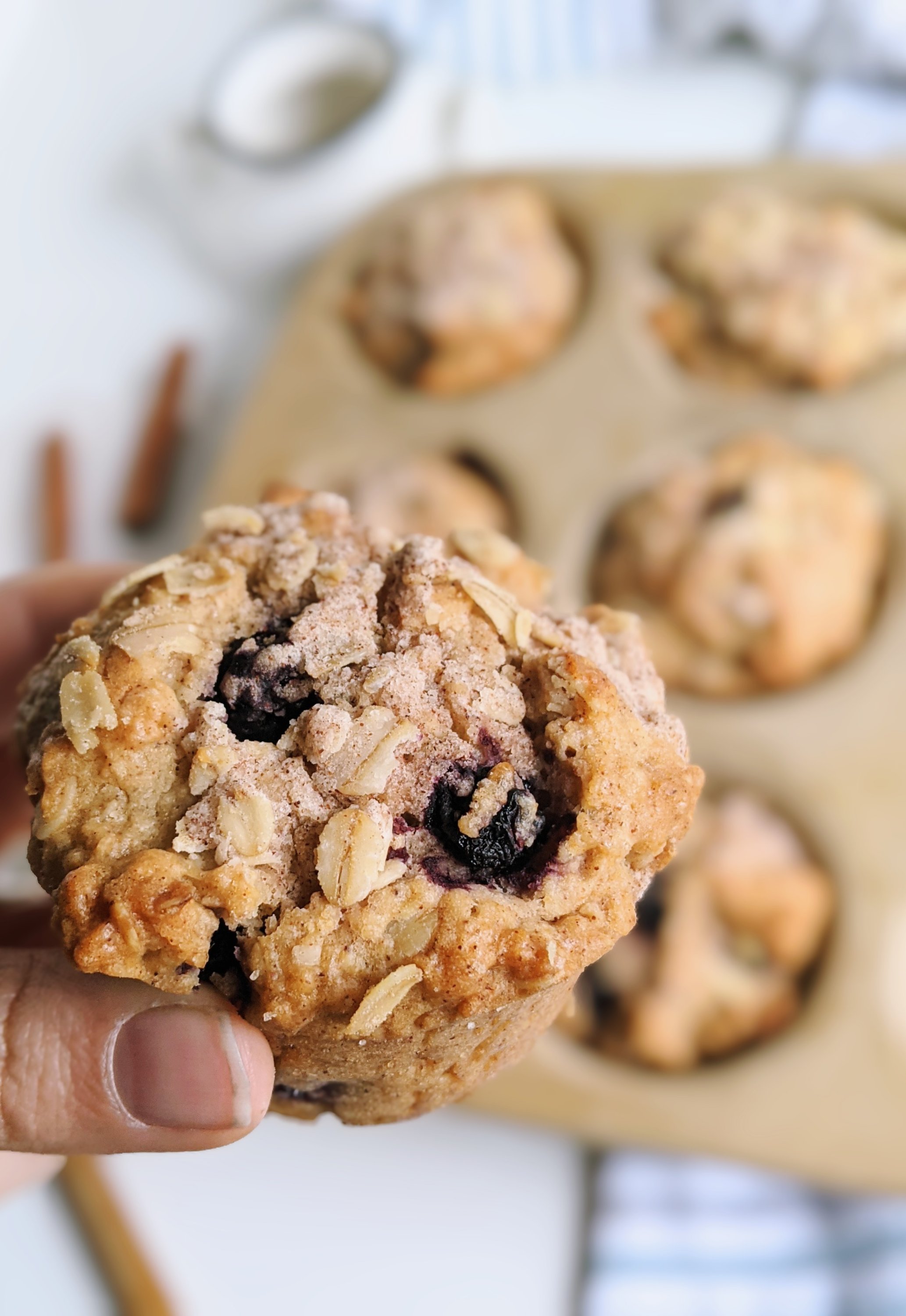 easy vegan blueberry muffins recipe healthy vegetarian homemade cheap inexpensive brekfast ideas