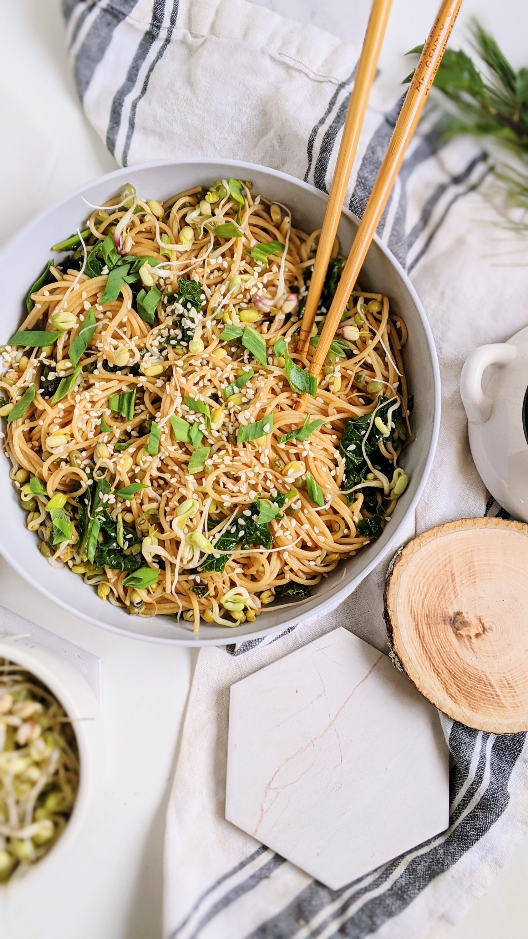 best vegan garlic noodles recipe rready in 15 minutes healthy recipes under 30 minutes pasta noodles asian inspired vegan vegetarian meatless gluten free