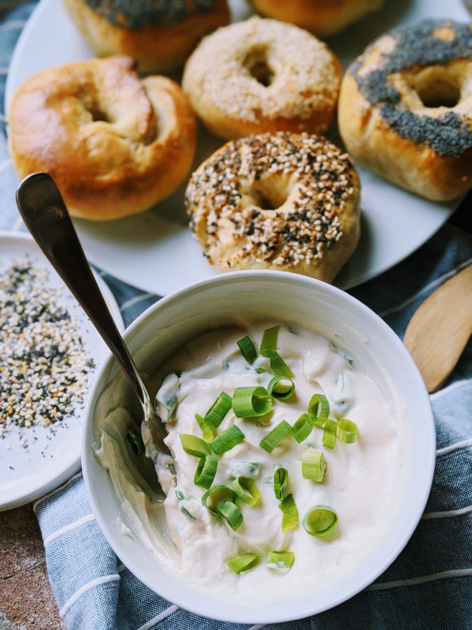 Tofu Cream Cheese Recipe with Garlic and Herbs (Vegan, Gluten Free)