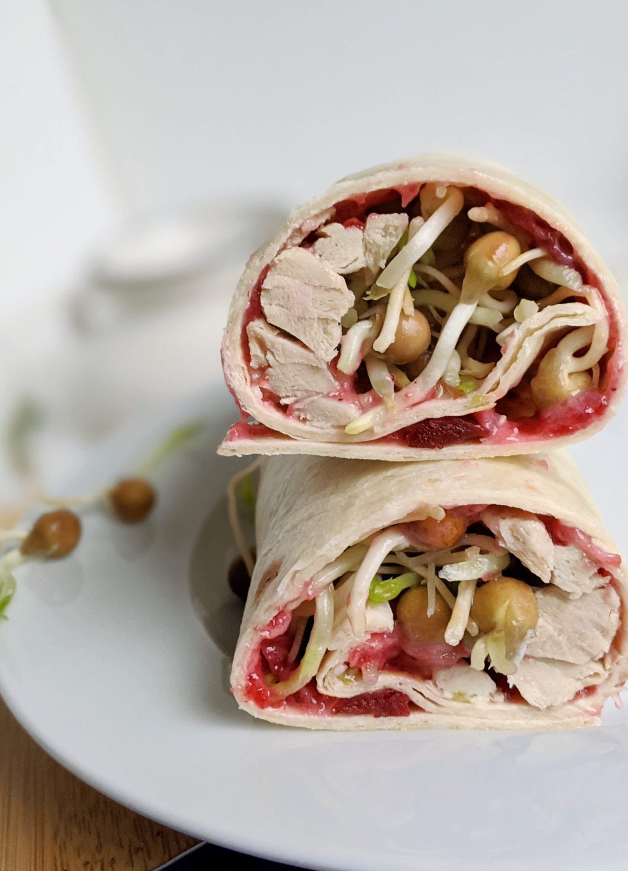 healthy turkey cranberry sandwich recipe wrap tortilla gluten free thanksgiving leftover recipes with cooked turkey and cranberries