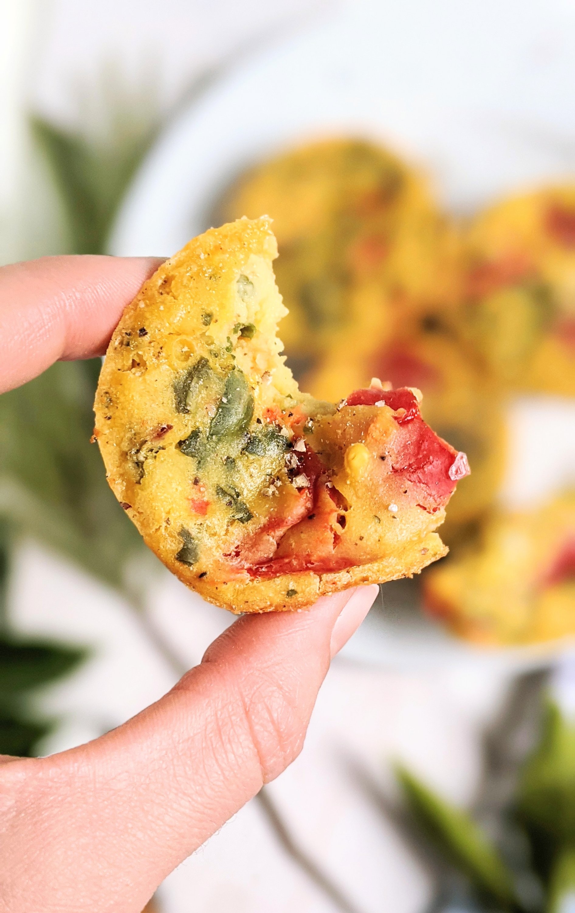 savory vegan muffins with roasted red pepper and kale healthy gluten free vegetarian veganuary meatless breakfast and brunch ideas for a crowd make ahead and meal prep friendly