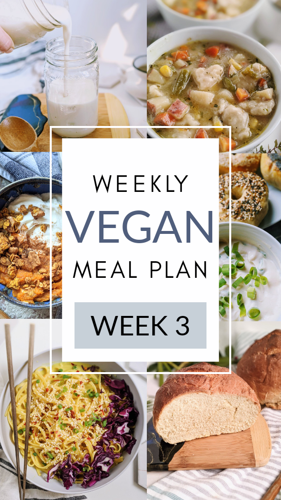 vegan meal plan for week or month healthy easy meal prep guide for vegans veganuary new vegan meal planning easy simple inexpensive cheap recipe ideas for vegans vegetarians weekly