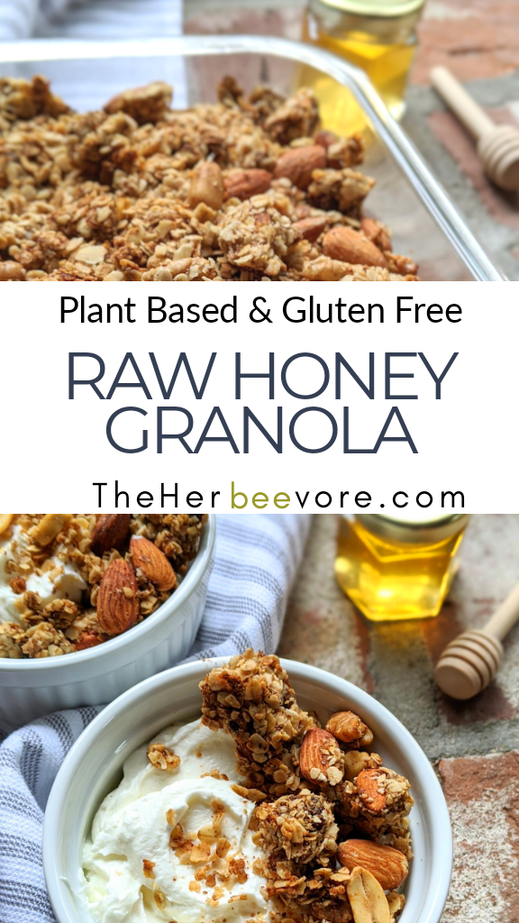 raw honey granola recipe gluten free vegetarian meatless recipes with raw honey breakfast healthy benefits raw honey unfiltered honey vegan gluten free plant based