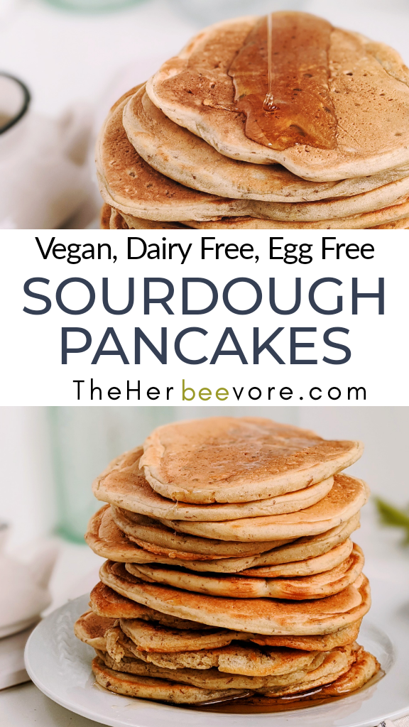 sourdough pancakes vegan egg free breakfast recipes dairy free pancakes with sourdough discard starter recipes throw away castoff sourdough recipe