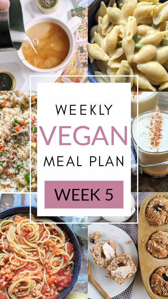 weekly vegan meal prep recipes meal planning veganuary plant based healthy dairy free egg free vegetarian recipes for breakfast lunch dinner and bread meal prep baking