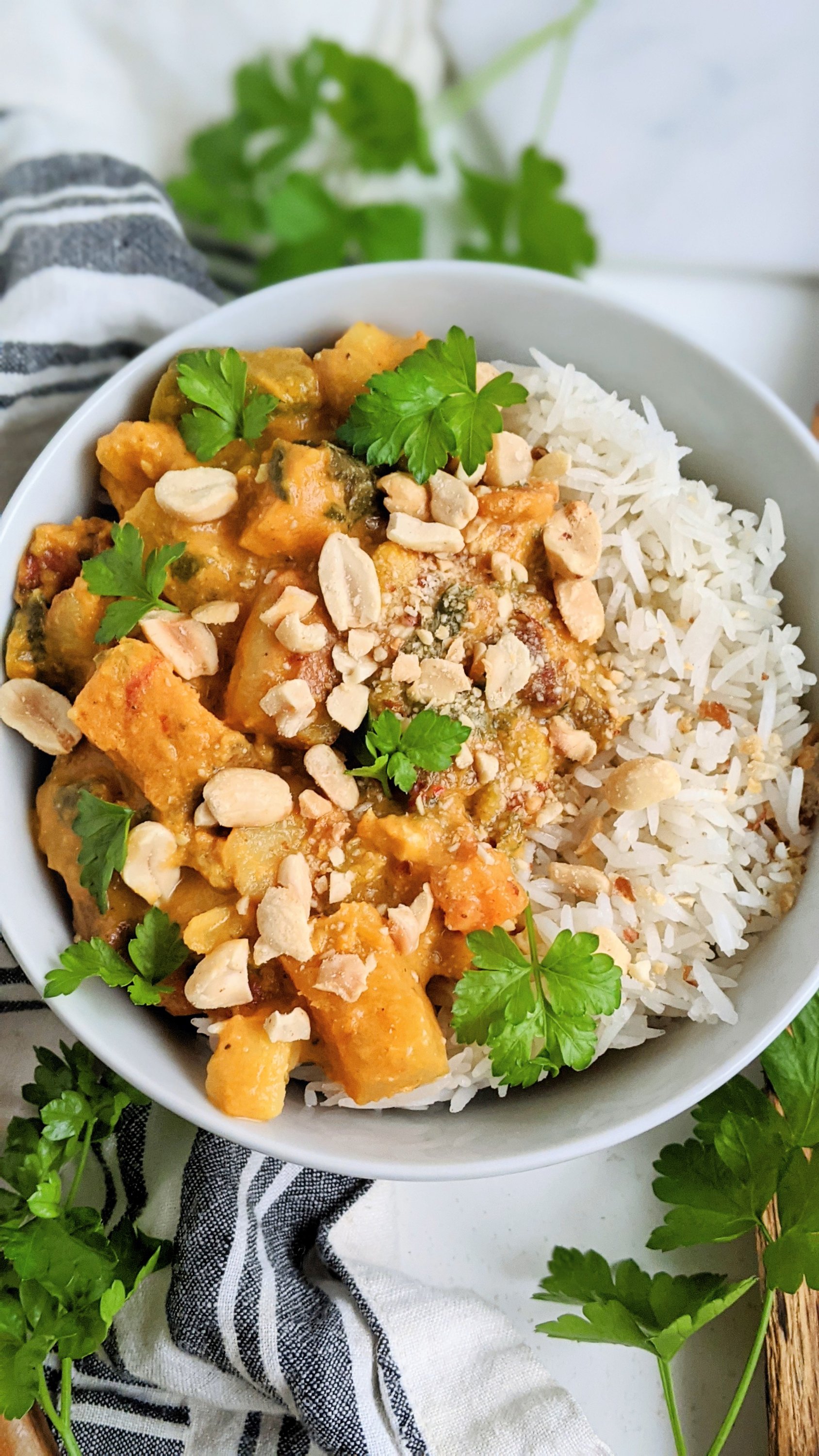 sweet potato peanut curry recipe vegan gluten free curries with nuts healthy homemade paleo whole30 recipes dinner