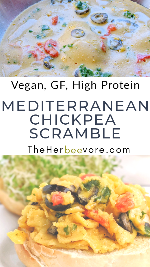 vegan chickpea scramble recipe omelette no eggs healthy chickpea breakfast ideas can you eat chickpeas for breakfast
