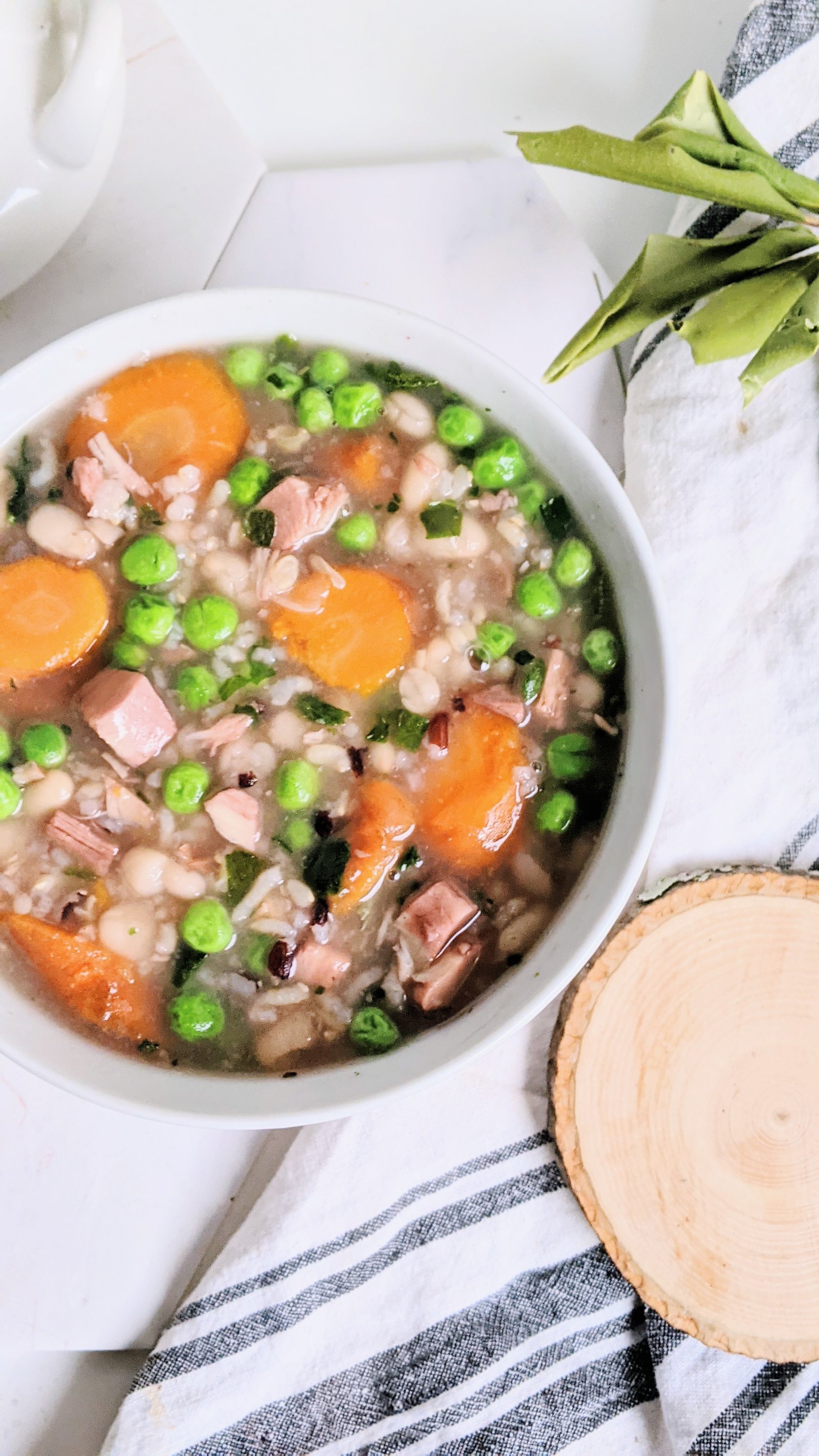 healthy soup recipes with thanksgiving leftover turkey and white bean soup gluten free dairy free no milk or cream vegetable soup