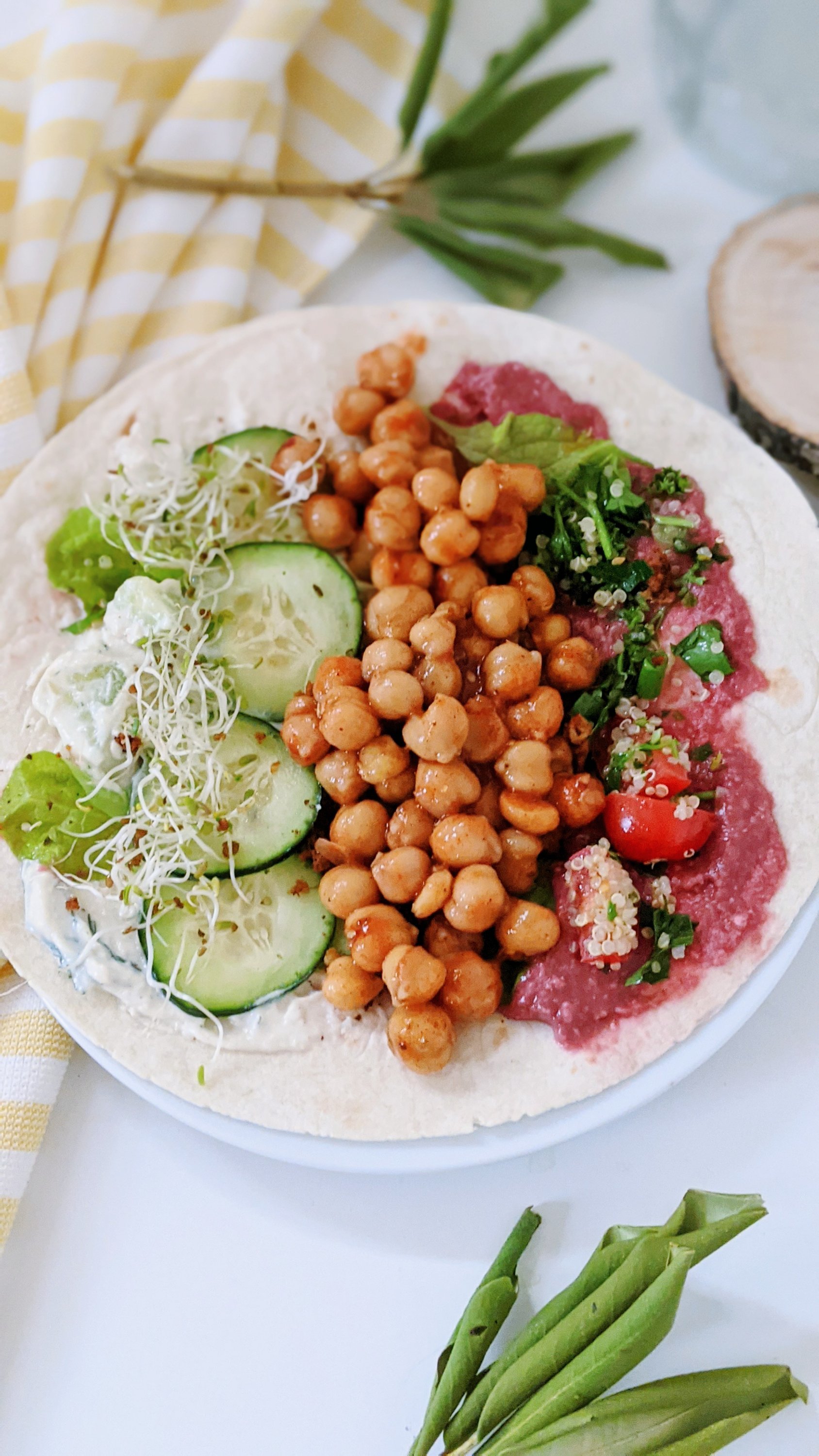 shawarma spiced chickpea recipe pita wrap garbanzo beans california grown recipes healthy chickpea lunch ideas canned chickpeas at home wrap and sandwiches with beans vegan gluten free shwarma