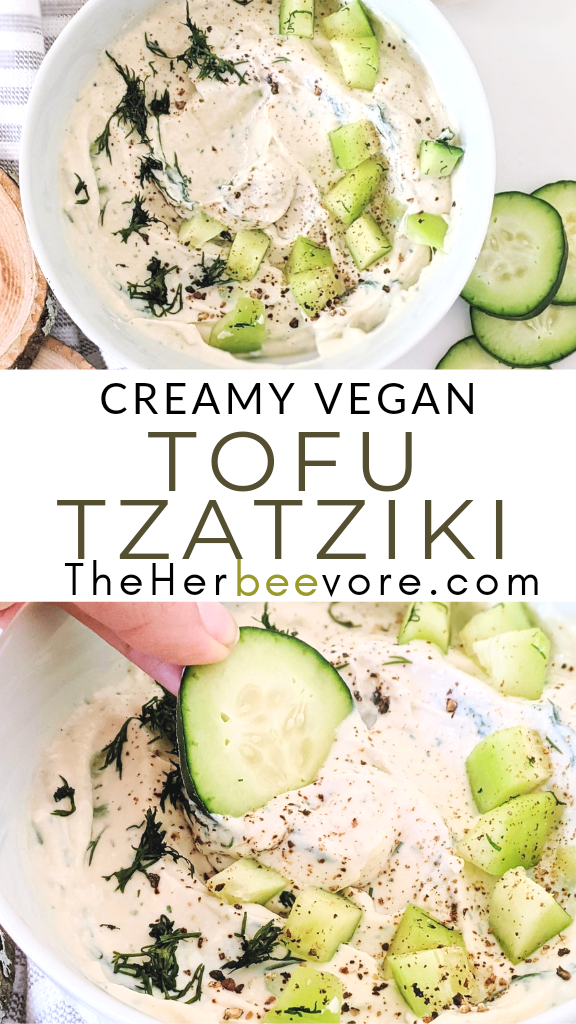dairy free tzatziki recipe with tofu sauce with cucumber garlic and dill recipe vegetarian greek sauces tofu sauce with garlic blender tzatziki sauce 5 minute healthy high protein sauce recipes with tofu