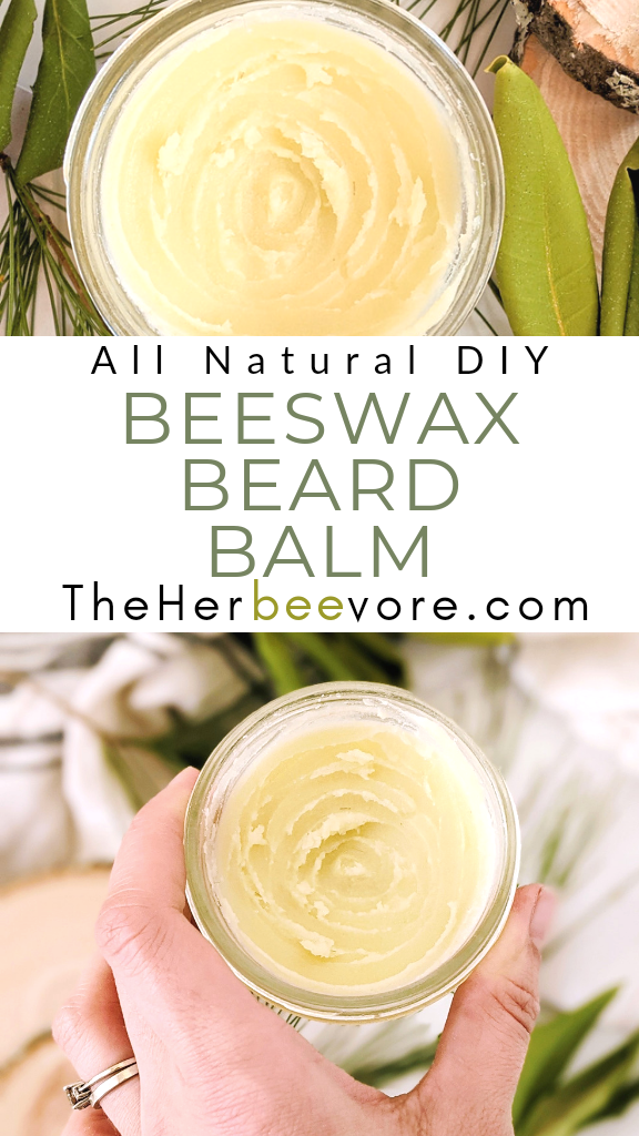 Beard Balm Recipe - DIY Homemade Beard Wax - The Herbeevore