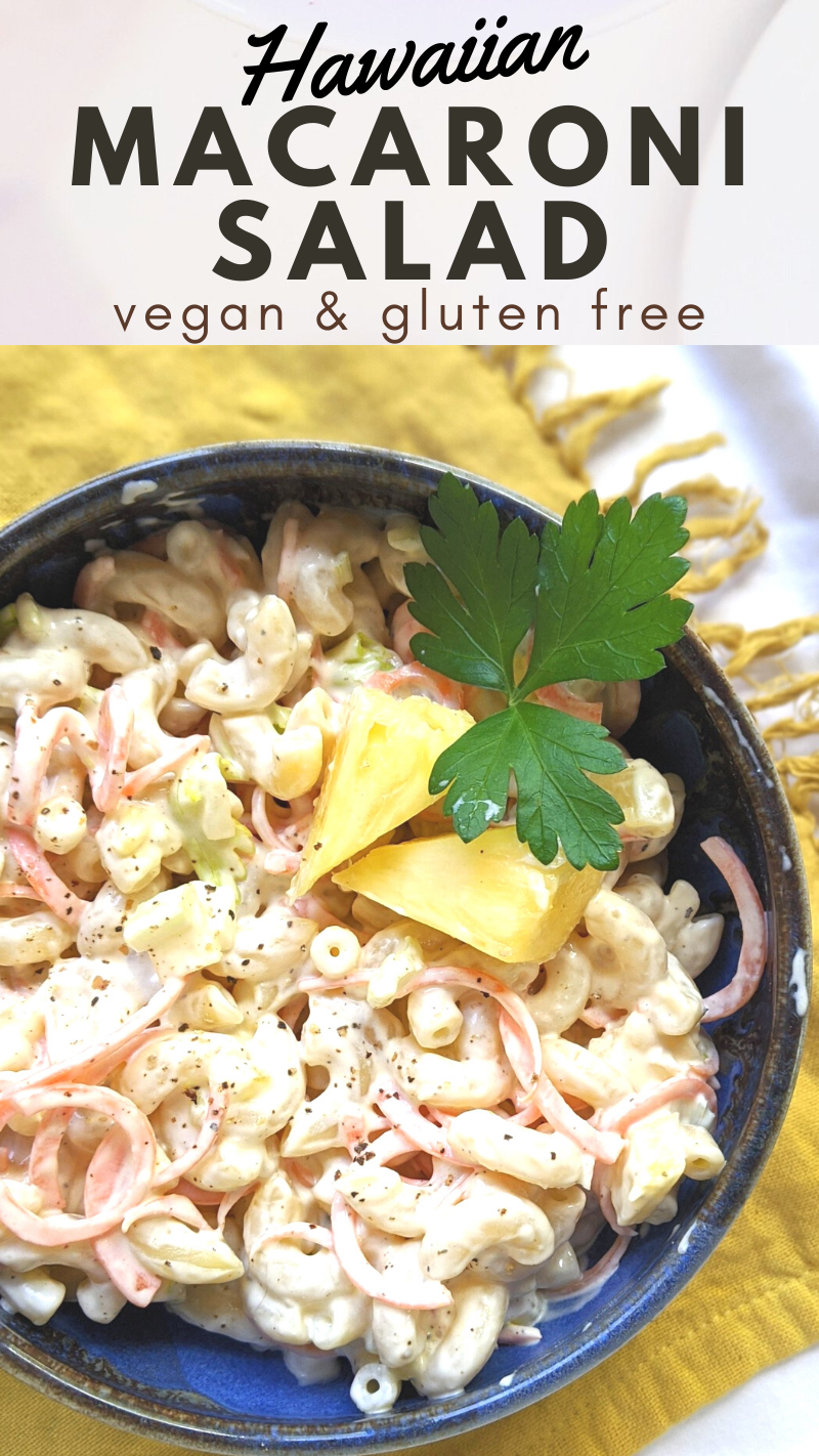 hawaiian macadoni salad recipe vegan gluten free dairy free healthy bbq macaroni salad with pineapple recipes