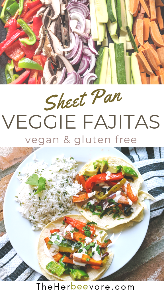 sheet pan fajitas veggies recipe vegan sleet pan fanitas vegetables vegetarian gluten free fajitas recipe paleo whole30 fajita sheet pan dinner