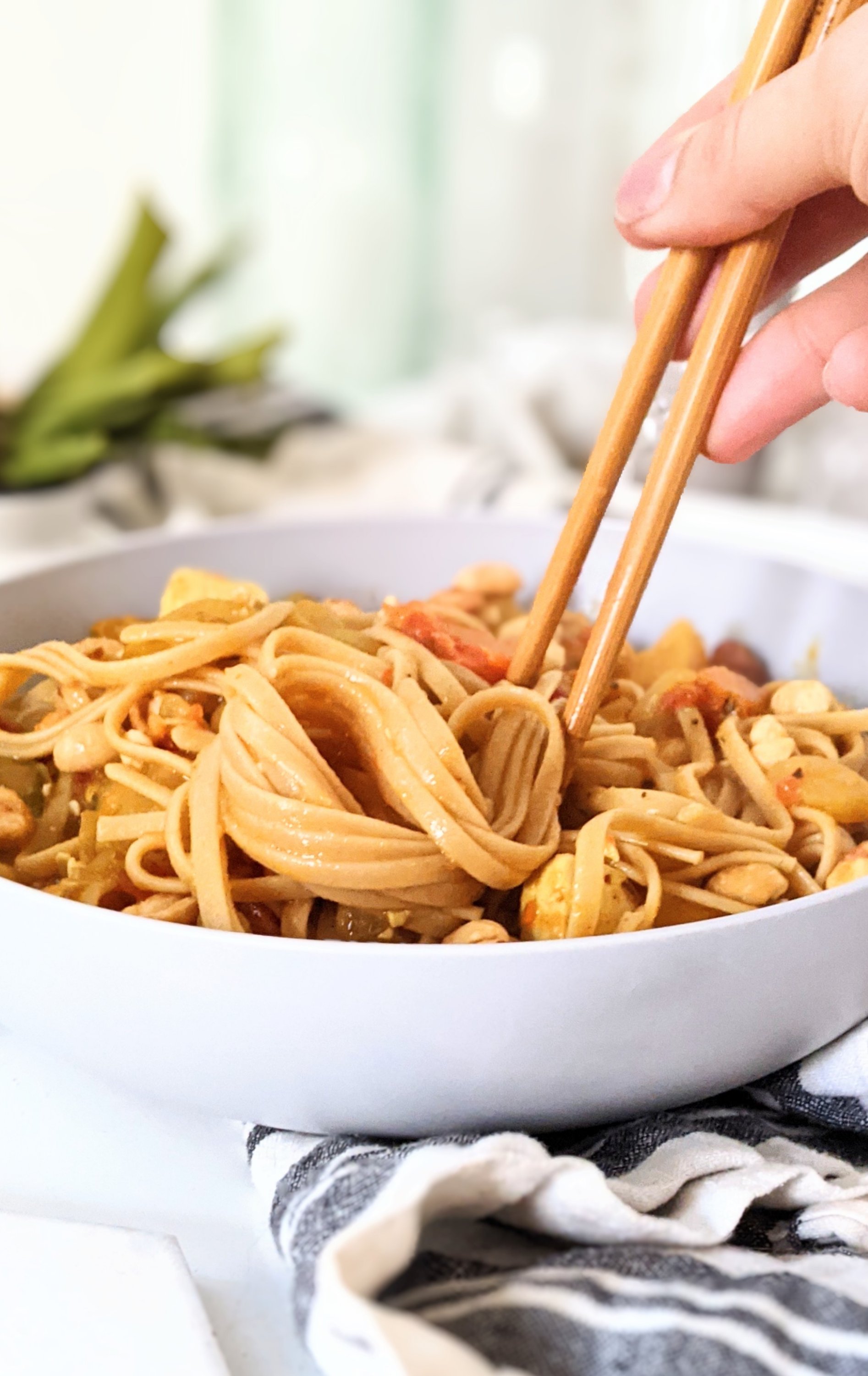 vegan peanut curry noodles with vegetable curry noodle bowl recipe peanut noodles gluten free vegetarian peanut noodles fakeaway