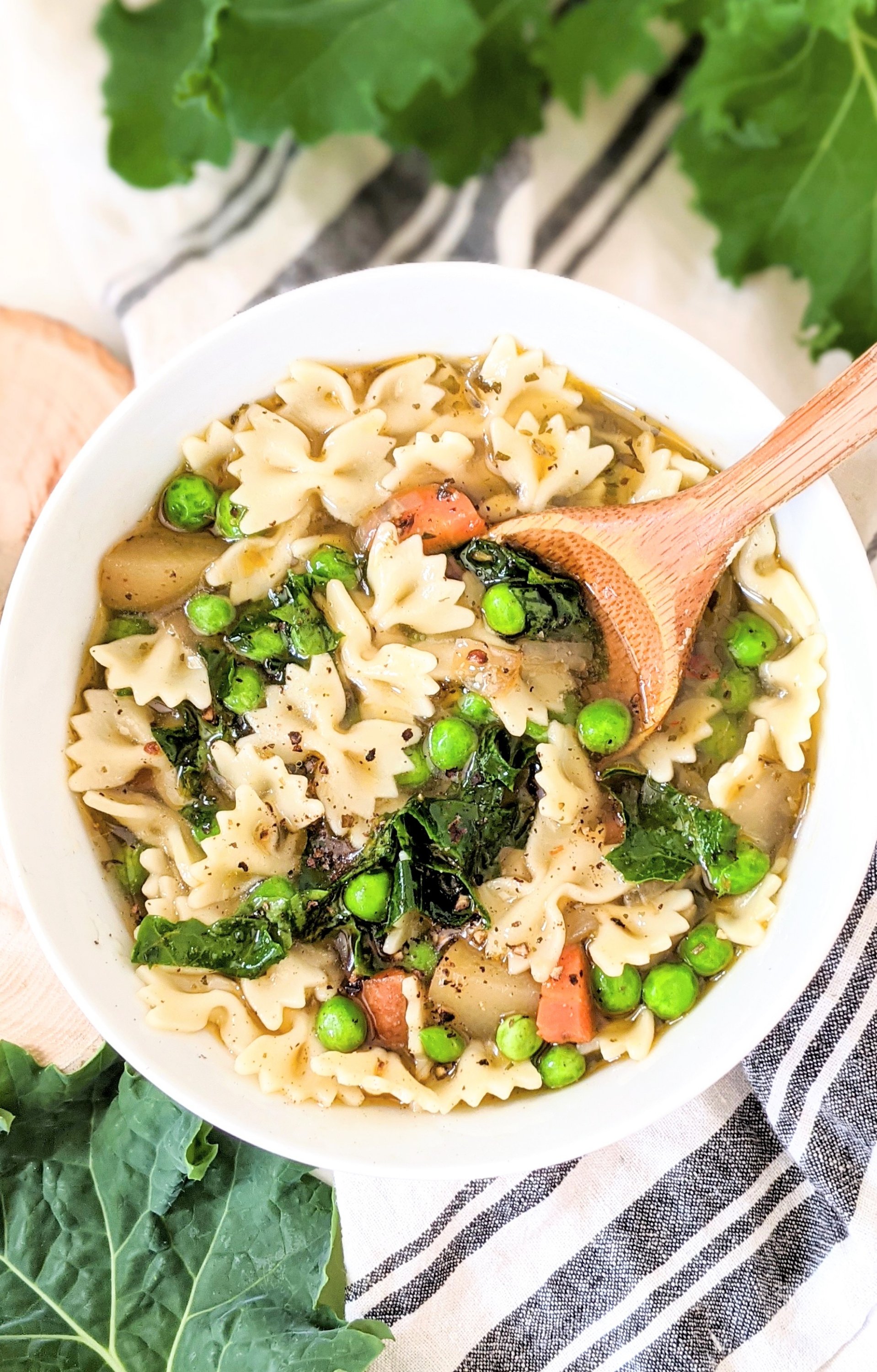 vegan spring minestrone with pesto soup recipe vegetarian spring recipes with spring vegetables healthy seasonal spring recipes for lunch or dinner vegan gluten free