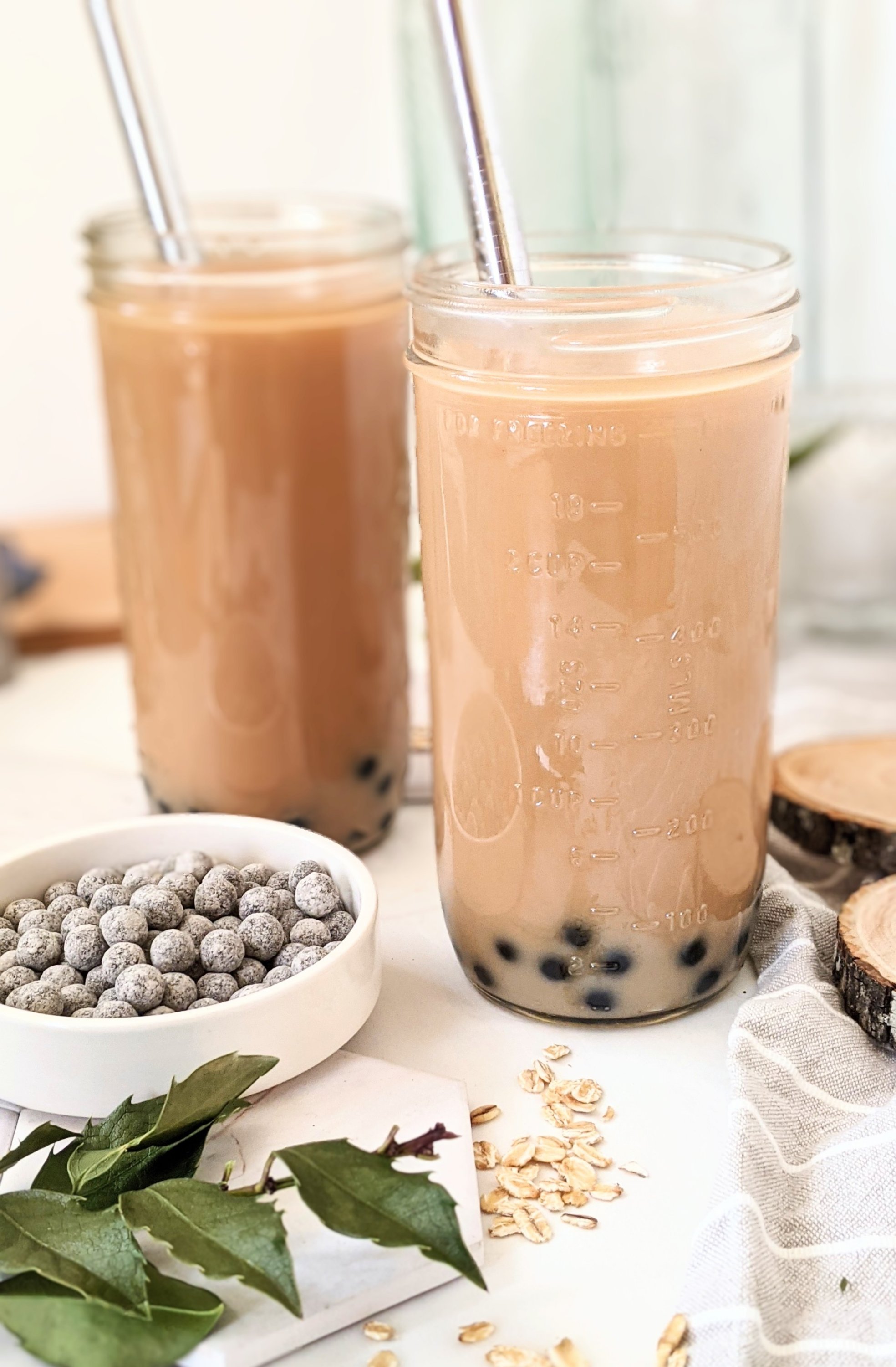 Chocolate Bubble Milk Tea (Boba) - My Vegan Minimalist