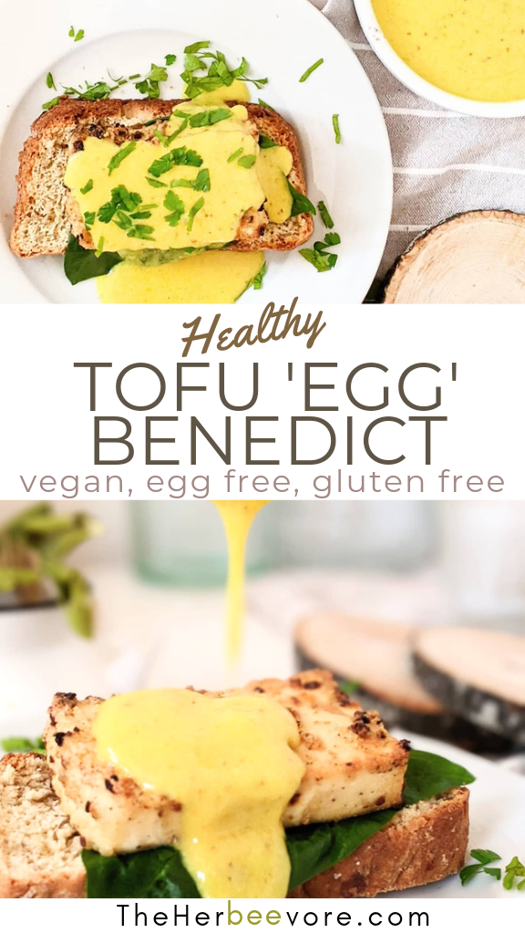 tofu eggs benedict recipe vegan gluten free plant based mothers day brunch recipes healthy homemade brunches for mom
