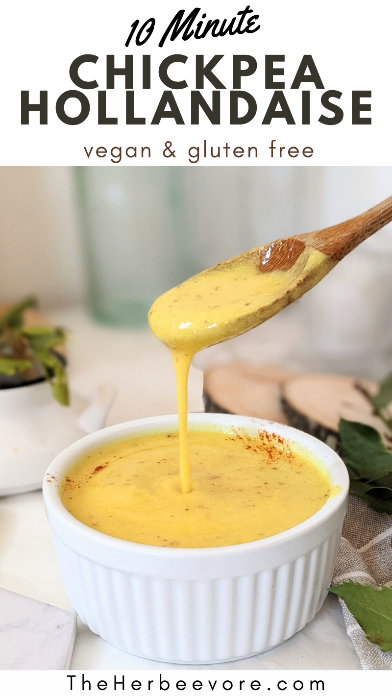 chickpea hollandaise sauce vegan gluten free recipes for brunch plant based mothers day recipes vegan eggs benny sauce recipe