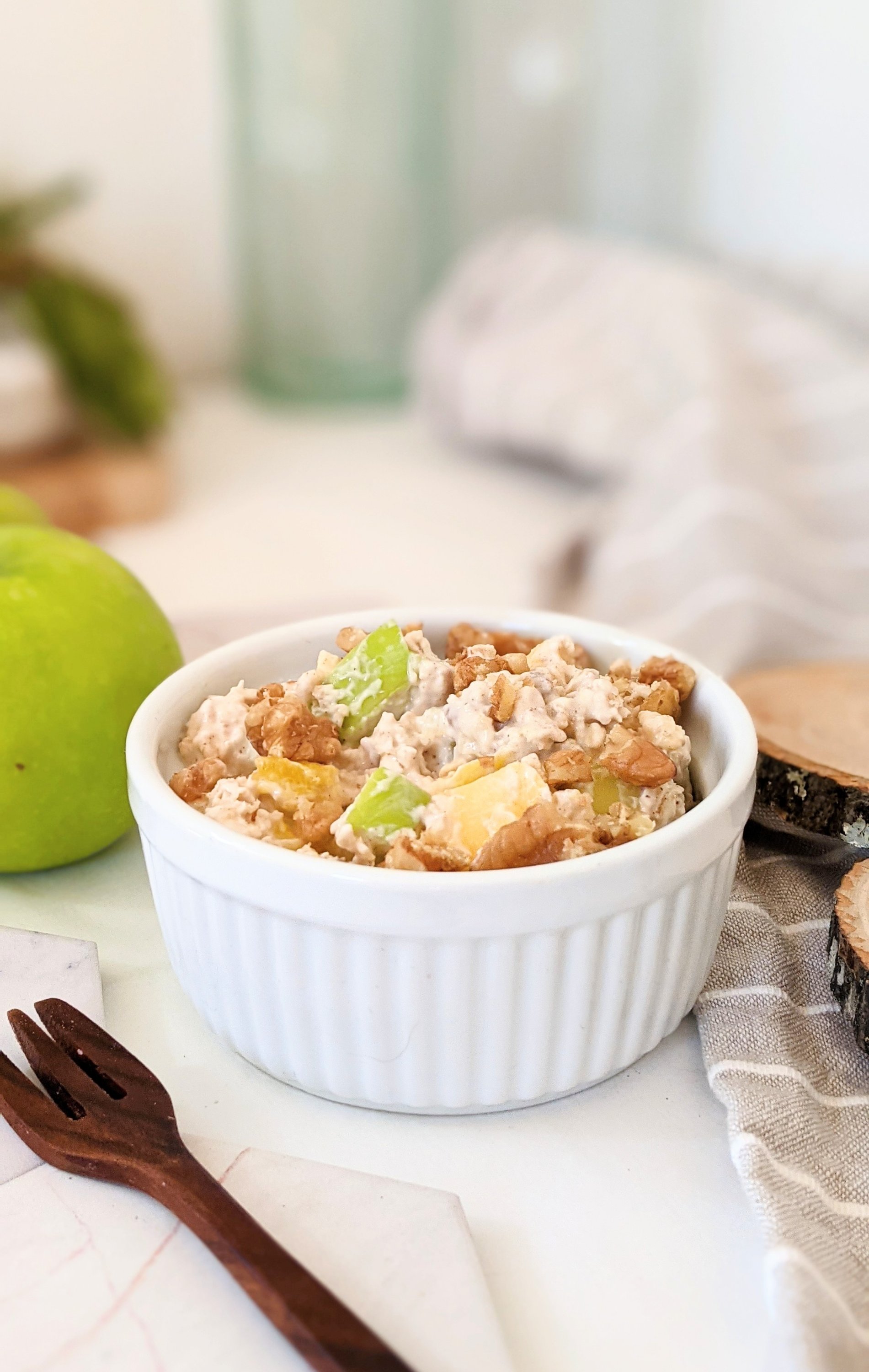no cook mango oats recipe overnight refrigerator oats with apples and mangoes dairy free oatmeal recipes healthy plant based breakfasts
