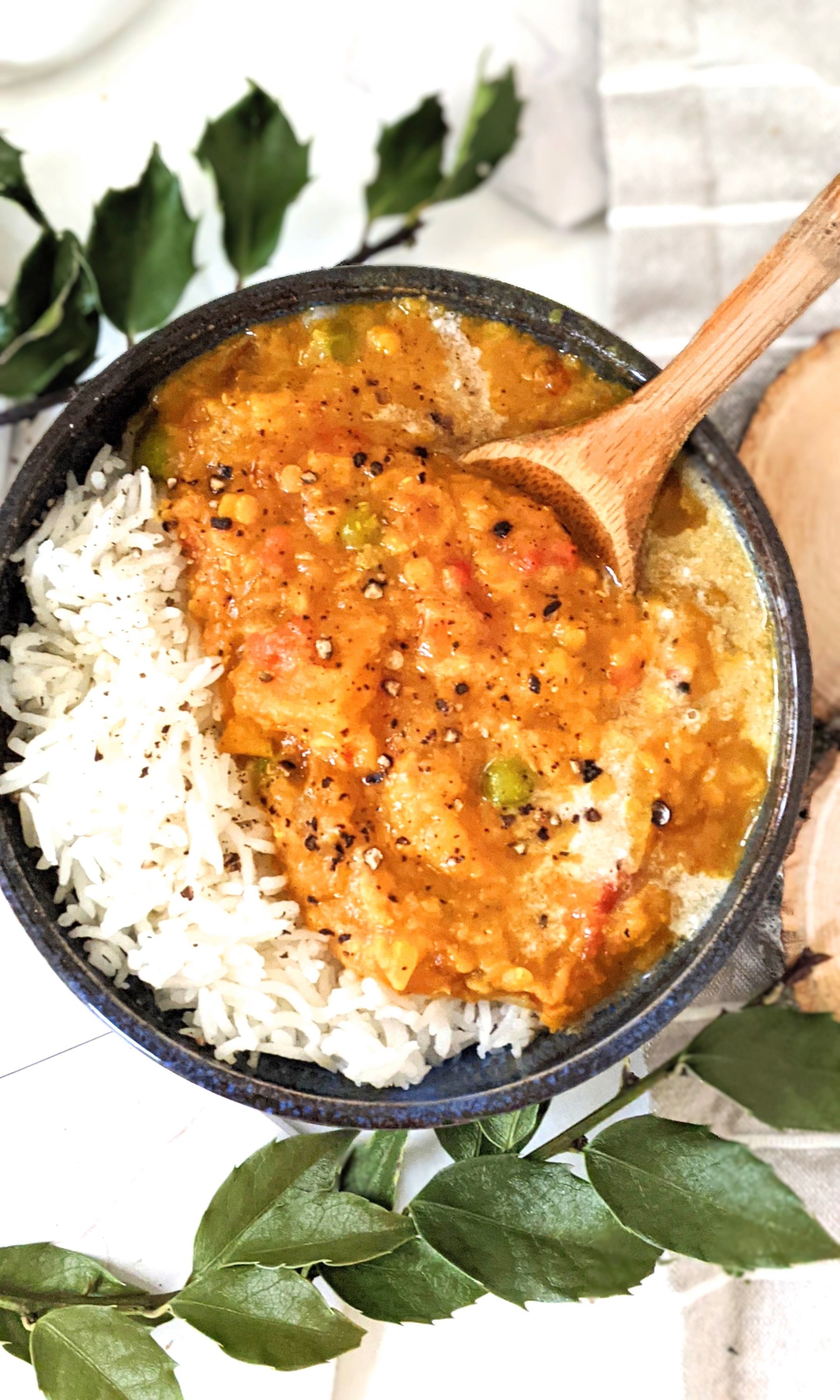 butternut squash red lentil dahl recipe vegan gluten free dairy free dal recipe red lentil and squash indian recipes healthy plant based high protein indian food