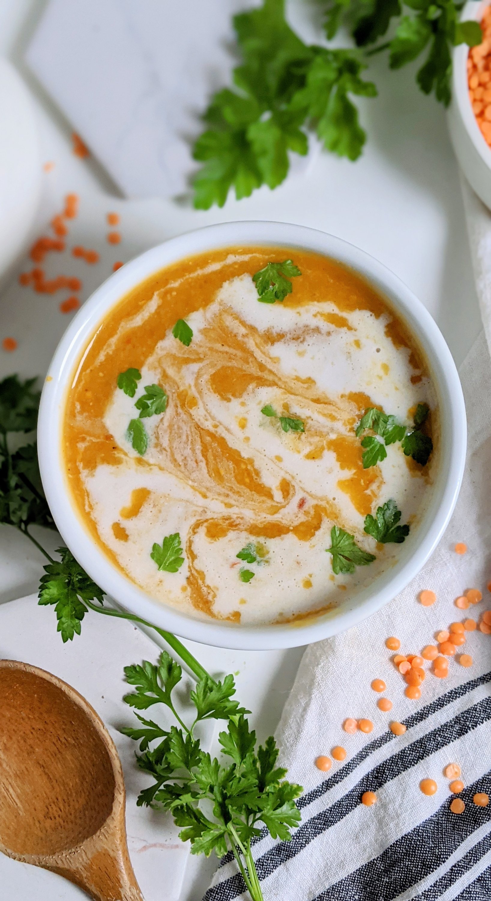 dairy free butternut squash soup recipe vegan gluten free coconut milk lentil soup with fall squash recipes healthy whole foods plant based