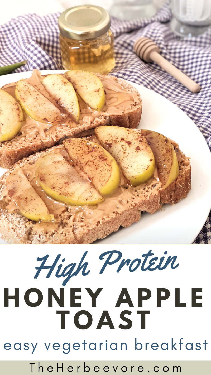 high protein honey apple toast recipe easy breakfast recipes with raw honey apples and peanut butter high protein vegetarian breakfast recipes fancy brunch ideas with honey