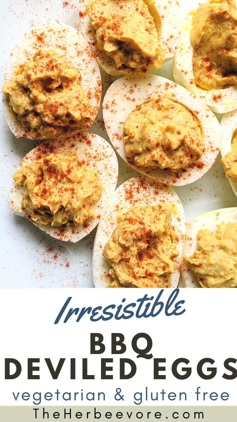 barbecue deviled eggs recipe with bbq sauce eggs recipe vegetarian high protein appetizers for summer egg dishes for a party 30 minute make ahead deviled eggs recipe with a twist modern millennial deviled eggs