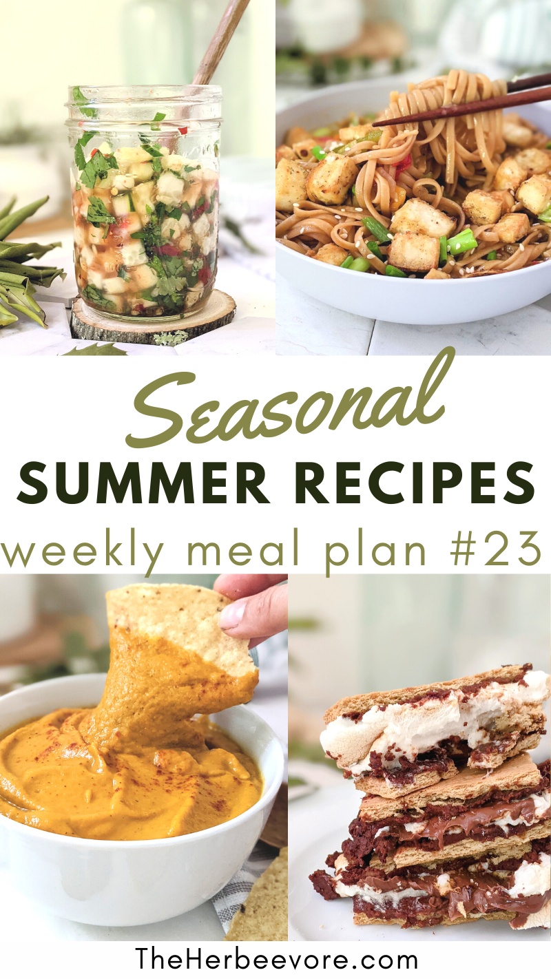 vegan seasonal summer recipes gluten free plant based recipes for summer