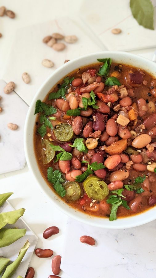 Cowboy Bean Stew (Vegan, Gluten Free, High Protein)