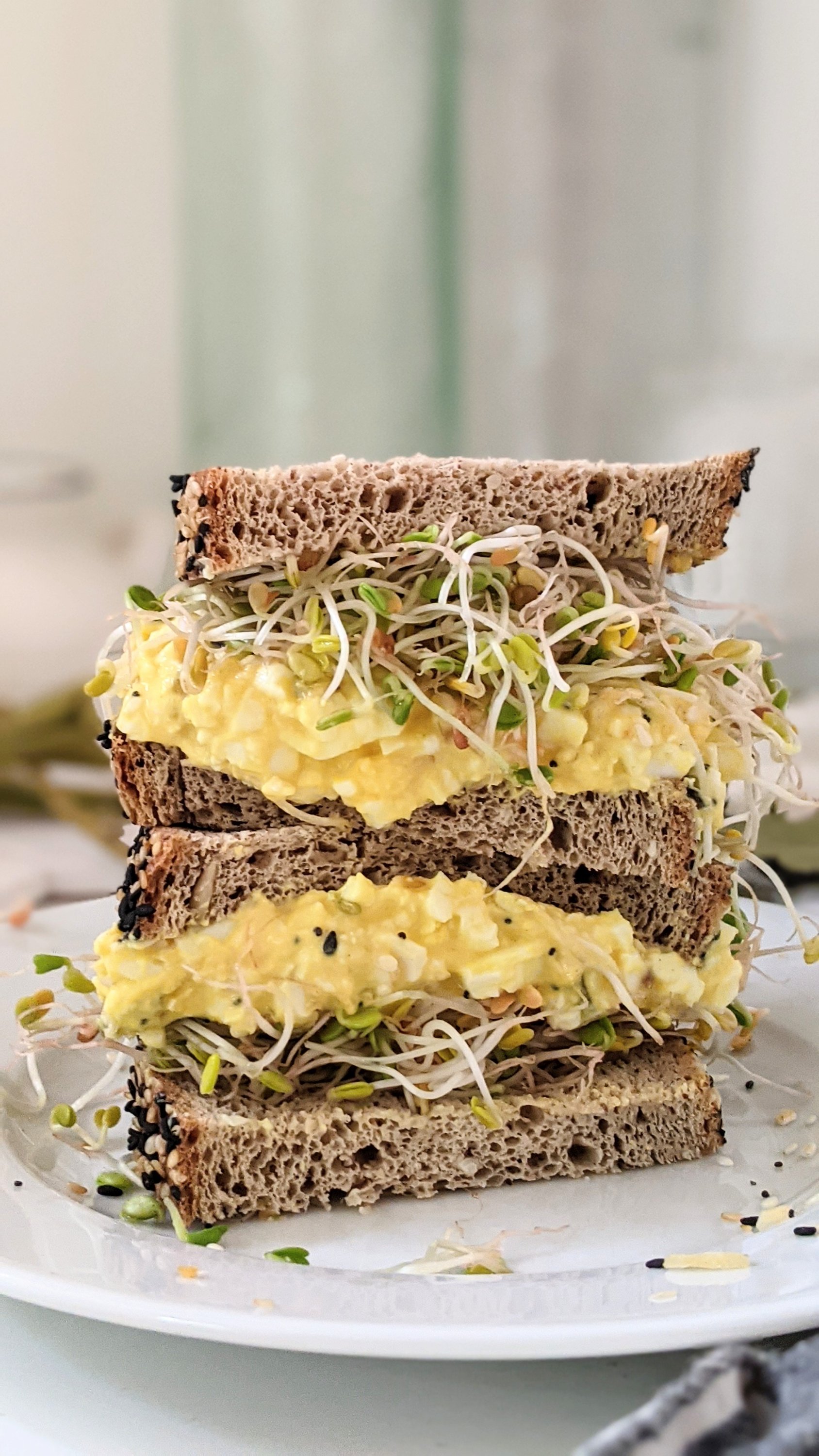 everything bagel sandwich with egg salad no cook lunches keto low carb summer recipes without cooking healthy high protein low carb sandwiches