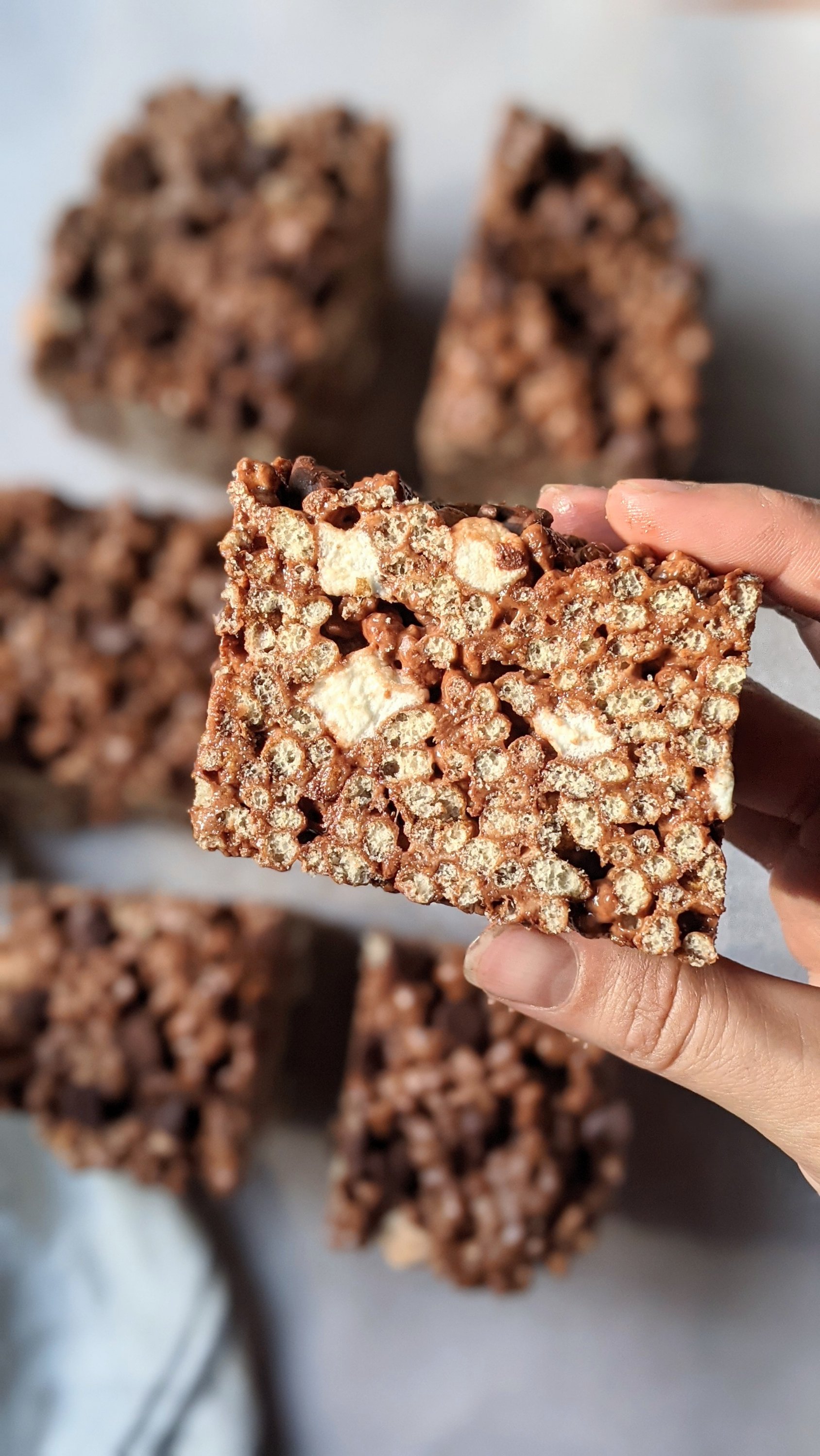 plant based chocolate rice krispie treats recipe vegan gluten free rice crispy cereal treat bars recipe with cocoa powder and brown rice cereal recipes healthy chocolate snacks for summer no glyphosophate or chemicals