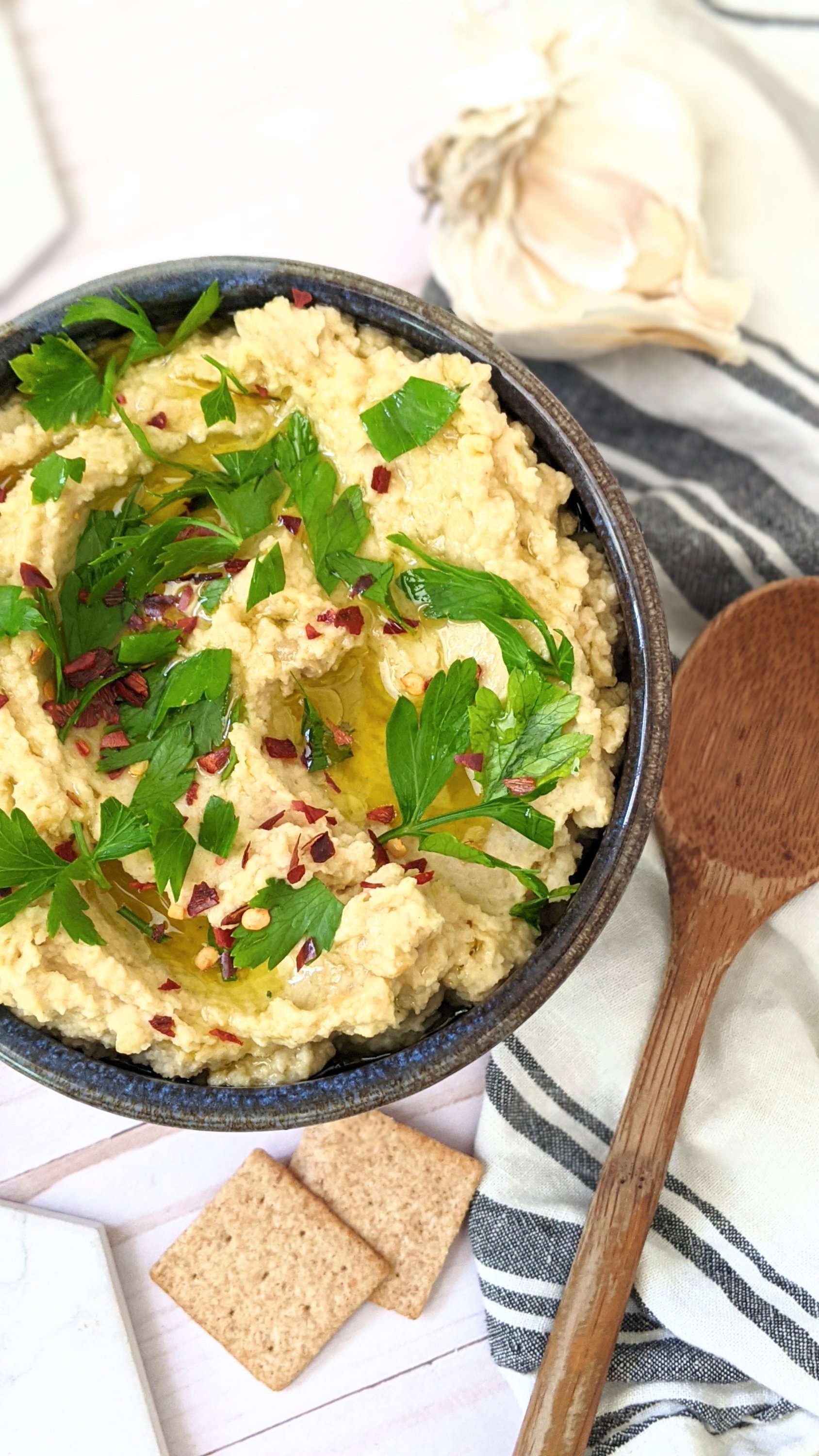 garlic hummus recipe with tahini recipes no cook snacks and appetizers for summer party gluten free plant based healthy recipes without cooking vegetarian and vegan recipes in food processor or blender recipes vegan