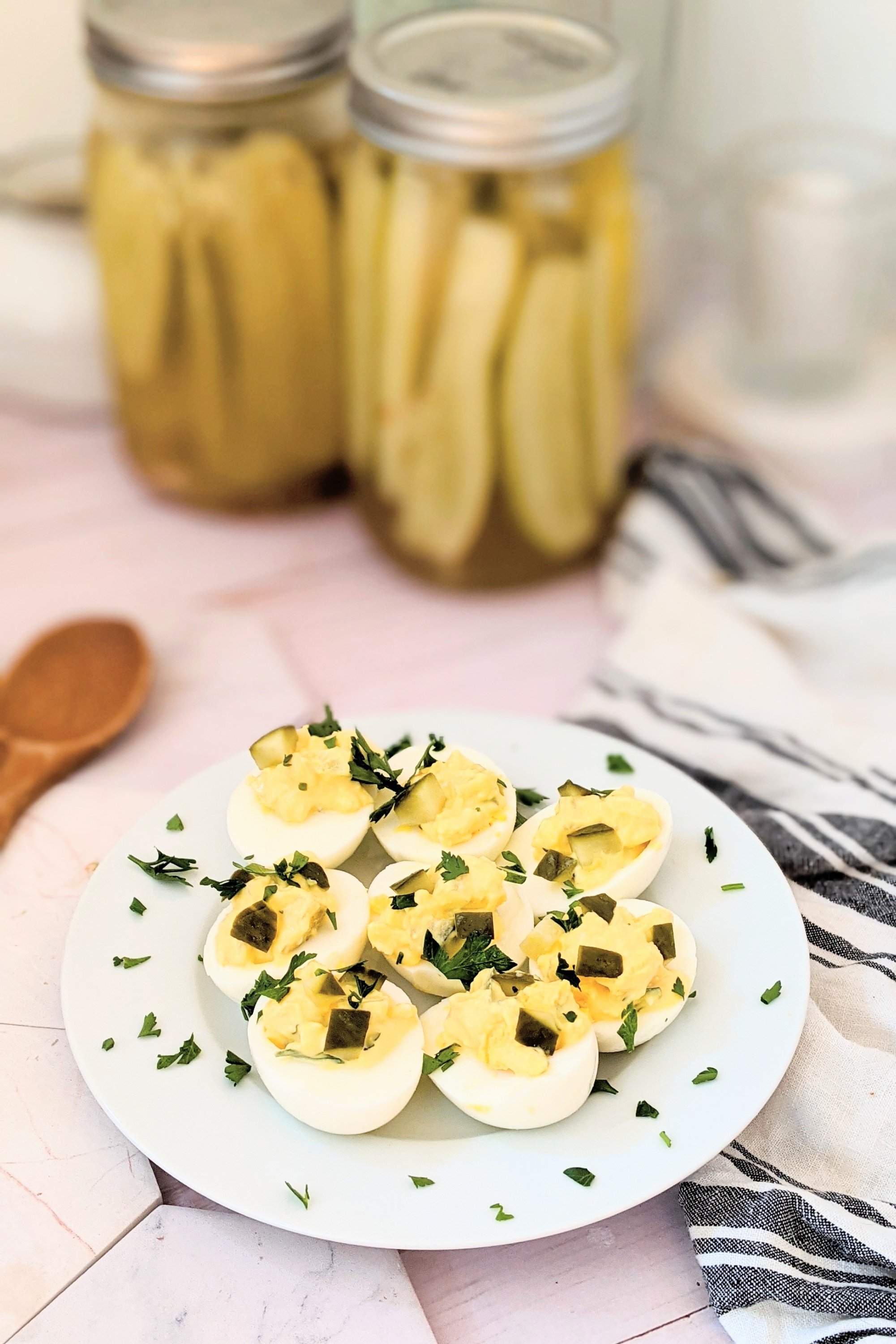 dill pickle deviled eggs recipe keto gluten free low carb snacks with pickles recipes ketosis pickles egg and pickle recipes low carb bbq appetizers meatless keto snacks