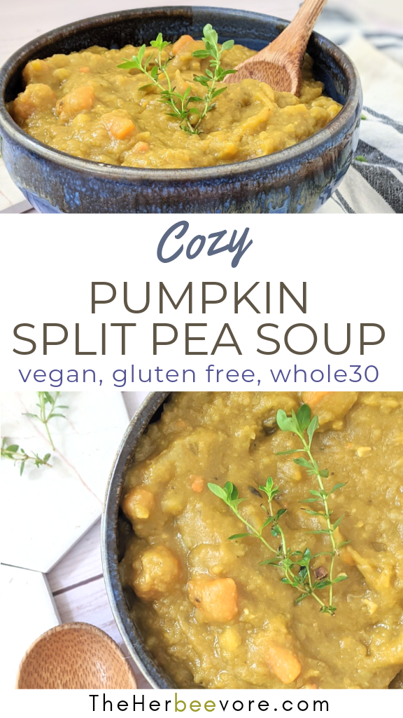 Instant Pot Split Pea Soup (with ham OR vegetarian) • Salt & Lavender